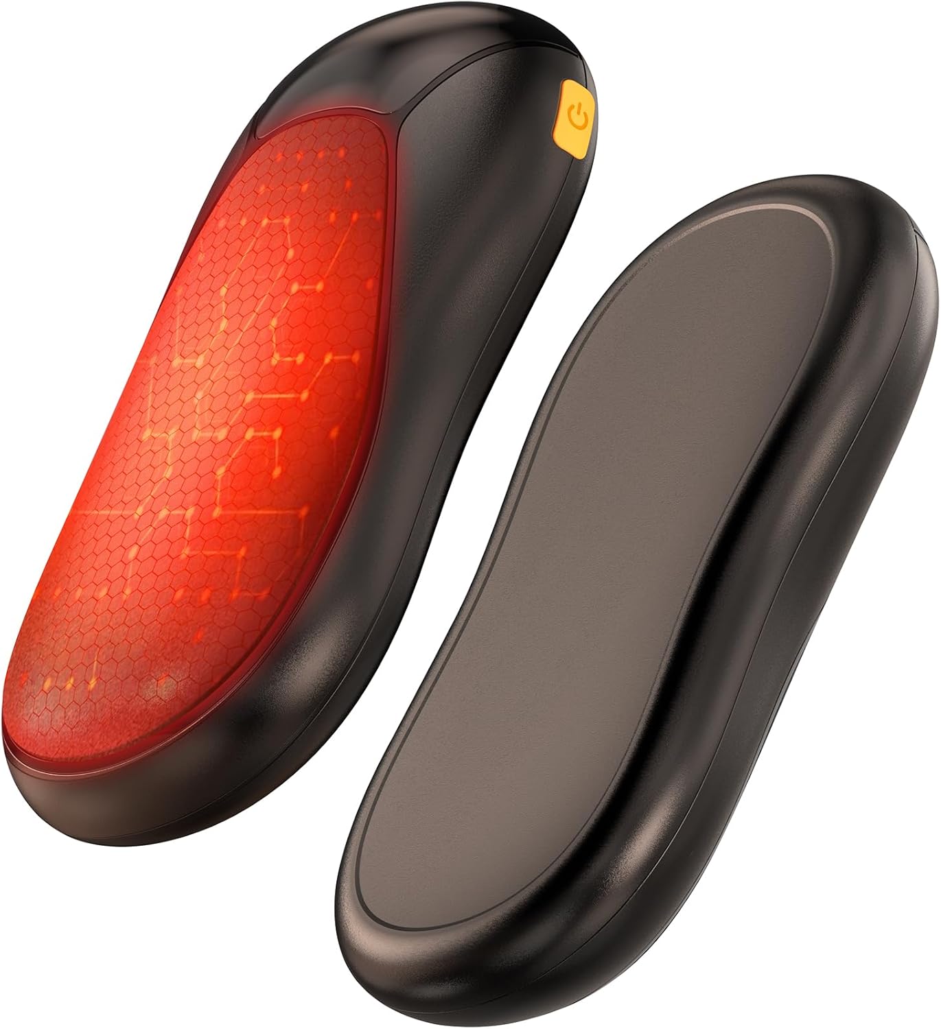 JIJ Rechargeable Hand Warmers 2 Pack - 8000mAh Electric Hand Warmers, Instant 2s Heating, 3 Heat Levels with Digital Display, Safe Gift for Men & Women – Camping, Hiking, Golf, Hunting, Birthday