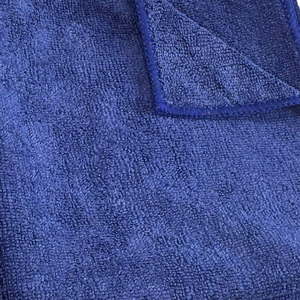 Arkwright Microfiber Gym Towel - Pack of 12 - Super Soft, Quick Dry Workout Sweat Towels, 300 GSM Lightweight & Absorbent for Sports, Working Out, Yoga, and Spa, 16 x 27 in, Navy