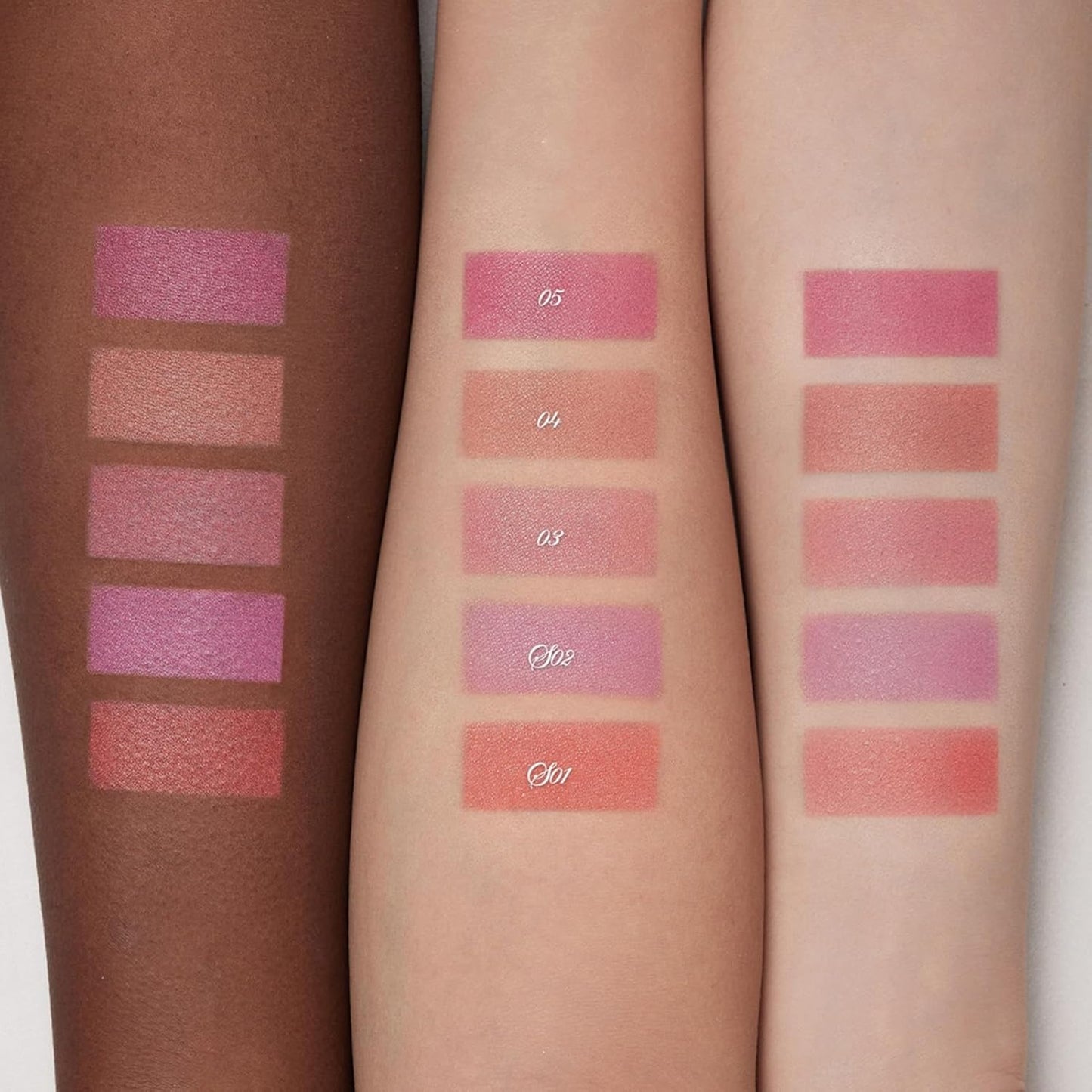 Flower Knows Shell's Jewel Silk Satin Blush,Powder Blush for Cheeks,Smooth Blendable Face makeup,Long-lasting Hydrating Formula,Nude Almond Latte (04 Beach Starfish)