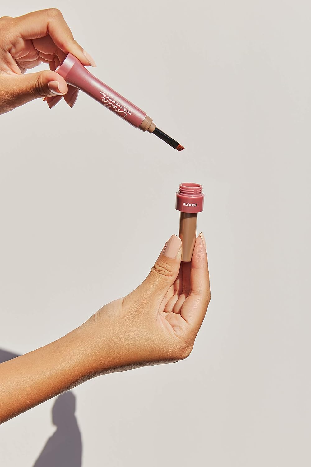 Chella Eyebrow Cream, Dazzling Dark Brown - Vegan, Cruelty Free, Paraben Free, Gluten Free Eyebrow Pomade Makeup - Long Wearing, Velvet Consistency, Water Resistant