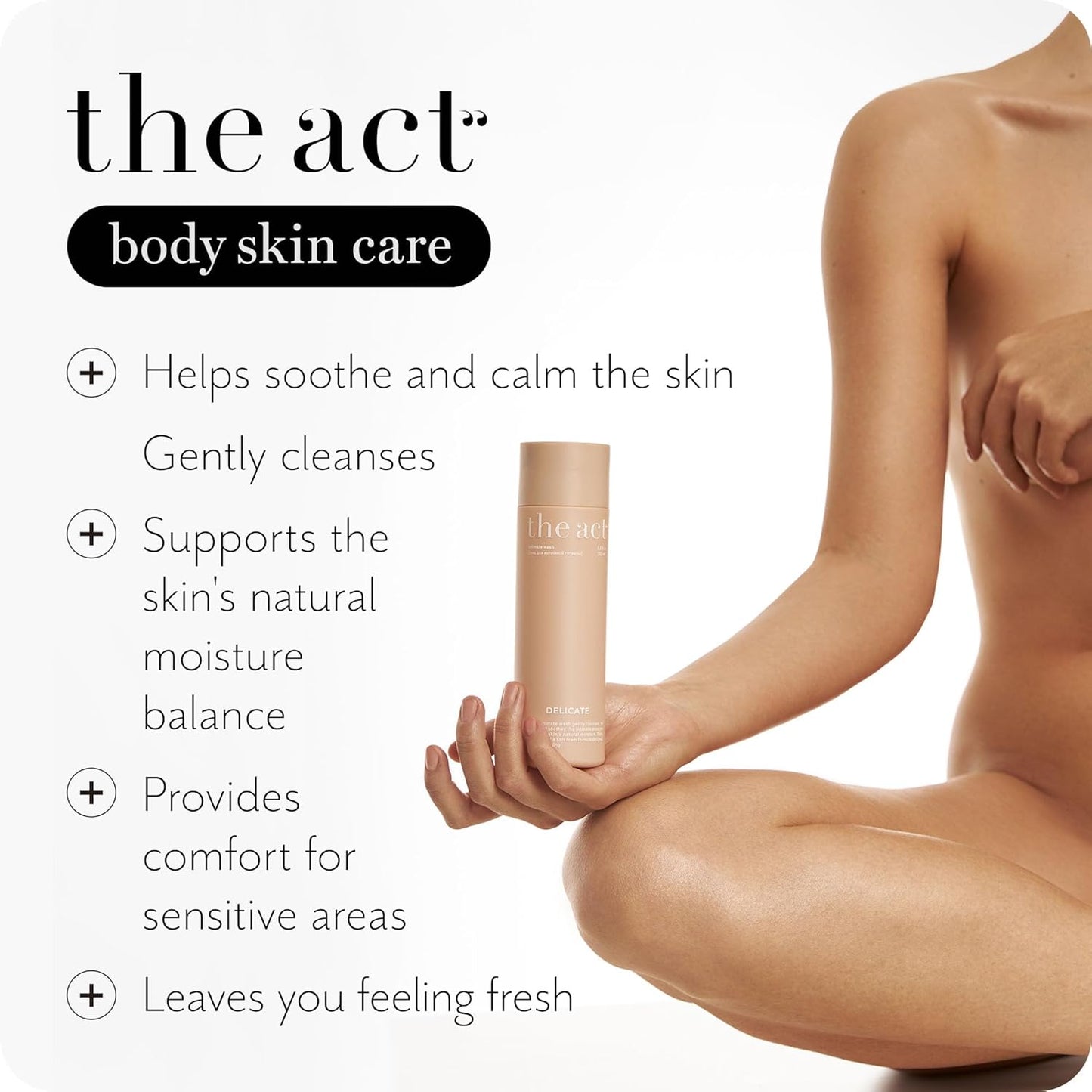 Feminine Wash for Women - Gentle pH-Balanced Cleanser for All Skin Types, Including Sensitive Skin - Daily Comfort and Freshness, 6.8 fl oz