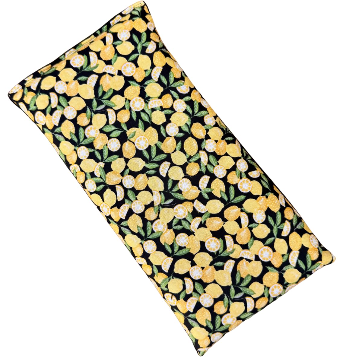 Large Microwave Heating Pad with Flax Seed, Scented or Unscented, Good For Back Pain or Cramps, Moist Heat Therapy or Ice Pack, Microwavable Bean Bag, 6" x 12" (Lemon, Lavender & Peppermint)