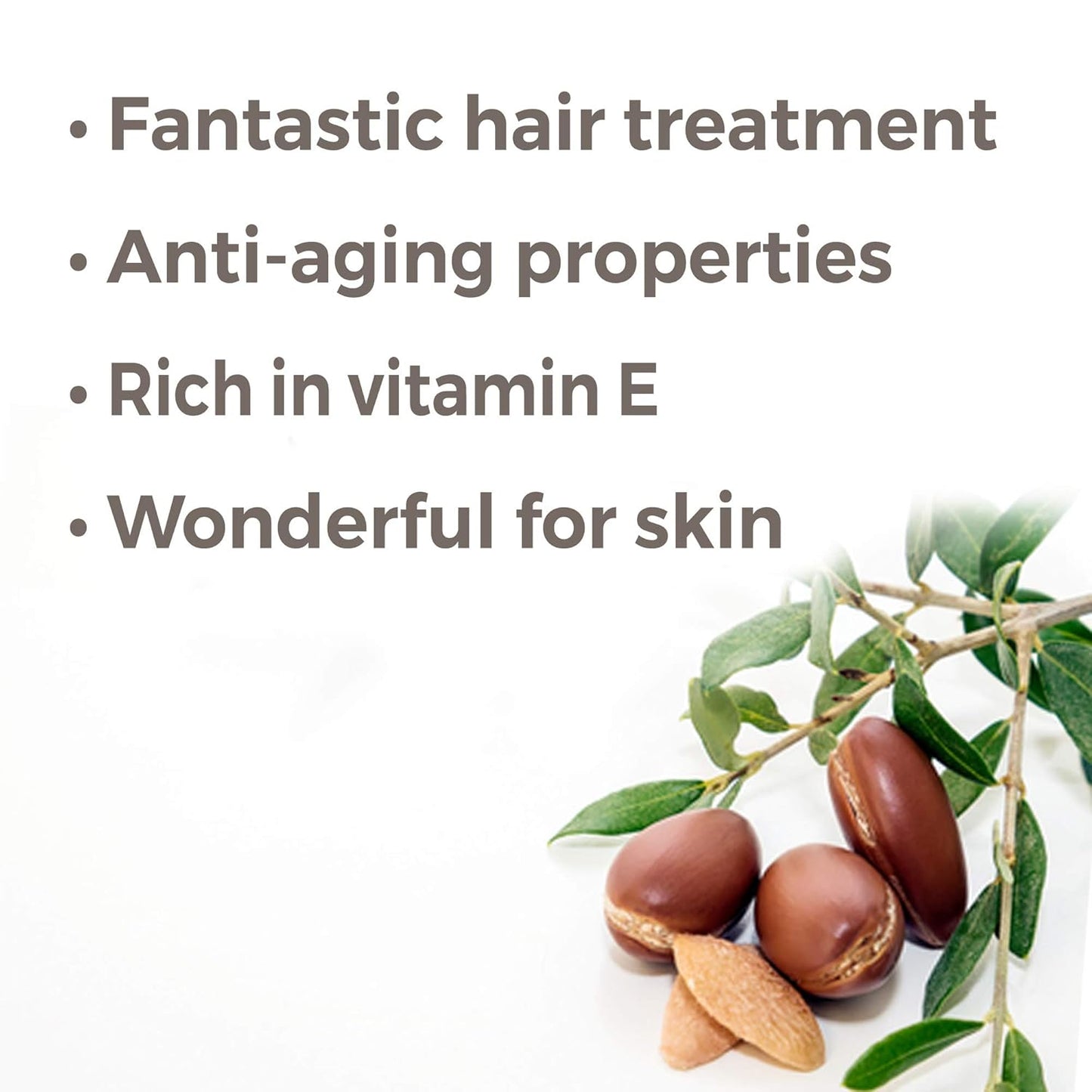 Plant Therapy Organic Argan Oil, USDA Certified, First-Press, Virgin, for Face, Hair, Skin, Nails and Cuticles 1 Gallon