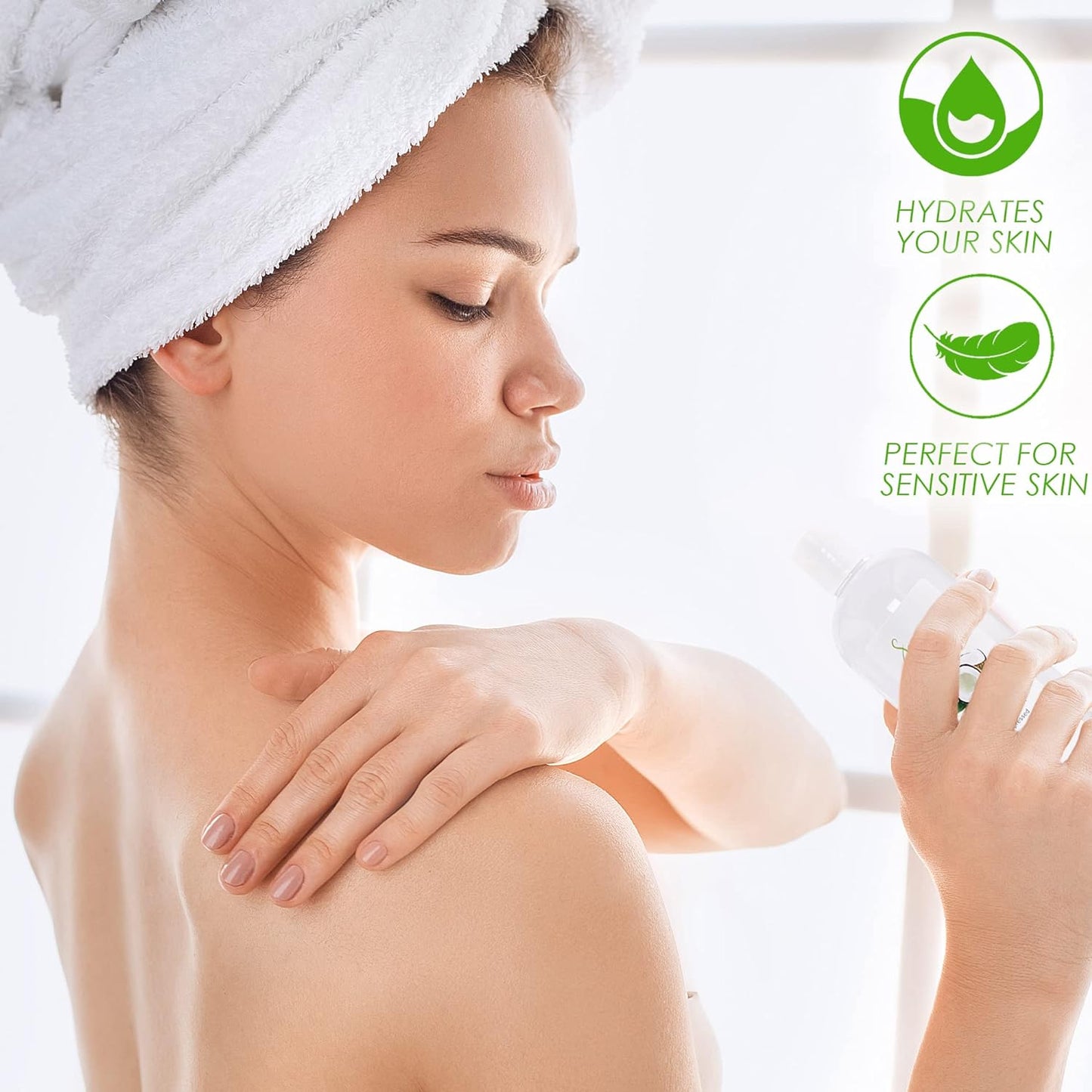 Soapeauty FRACTIONATED COCONUT OIL Cold Pressed Refined | 100% Natural Available in Bulk | Carrier for Essential Oils, Face, Skin, Hair Moisturizer, Soap Making | 8 fl oz