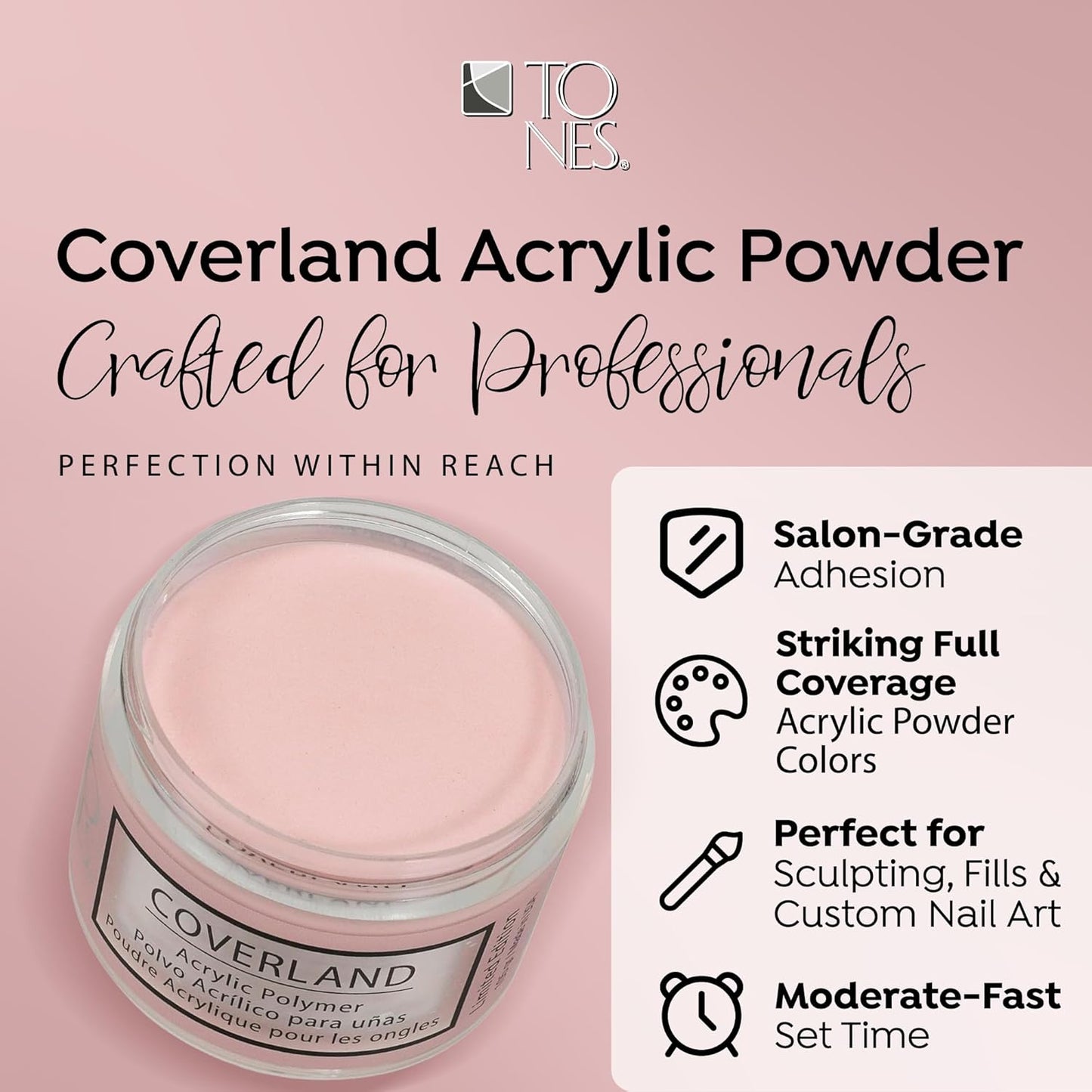 Coverland Acrylic Powder 3.5oz "Goyave" - Limited Edition