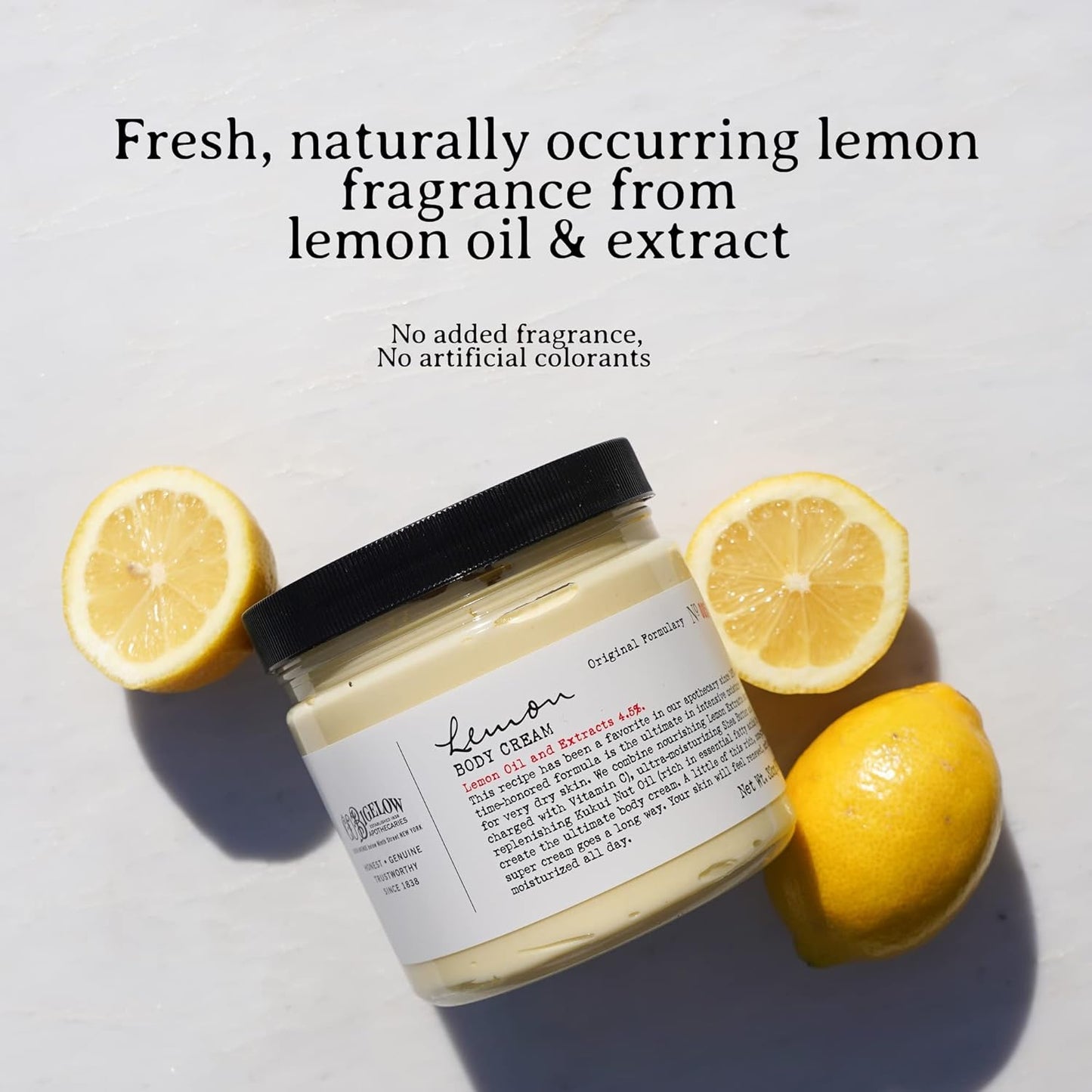 C.O. Bigelow Apothecary Trio Bath & Body Care Gift Set, Lemon Soap, Lemon Hand Treatment & Body Cream, Liquid Hand Wash & Moisturizing Lotions, Set of 3