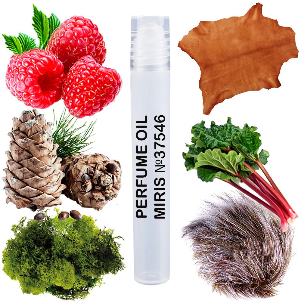 MIRIS Perfume Oil No. 37546, Inspired by Nudiflorum, Long-Lasting Unisex Roll-On For Women and Men, Rollerball 0.34 Fl Oz / 10 ml