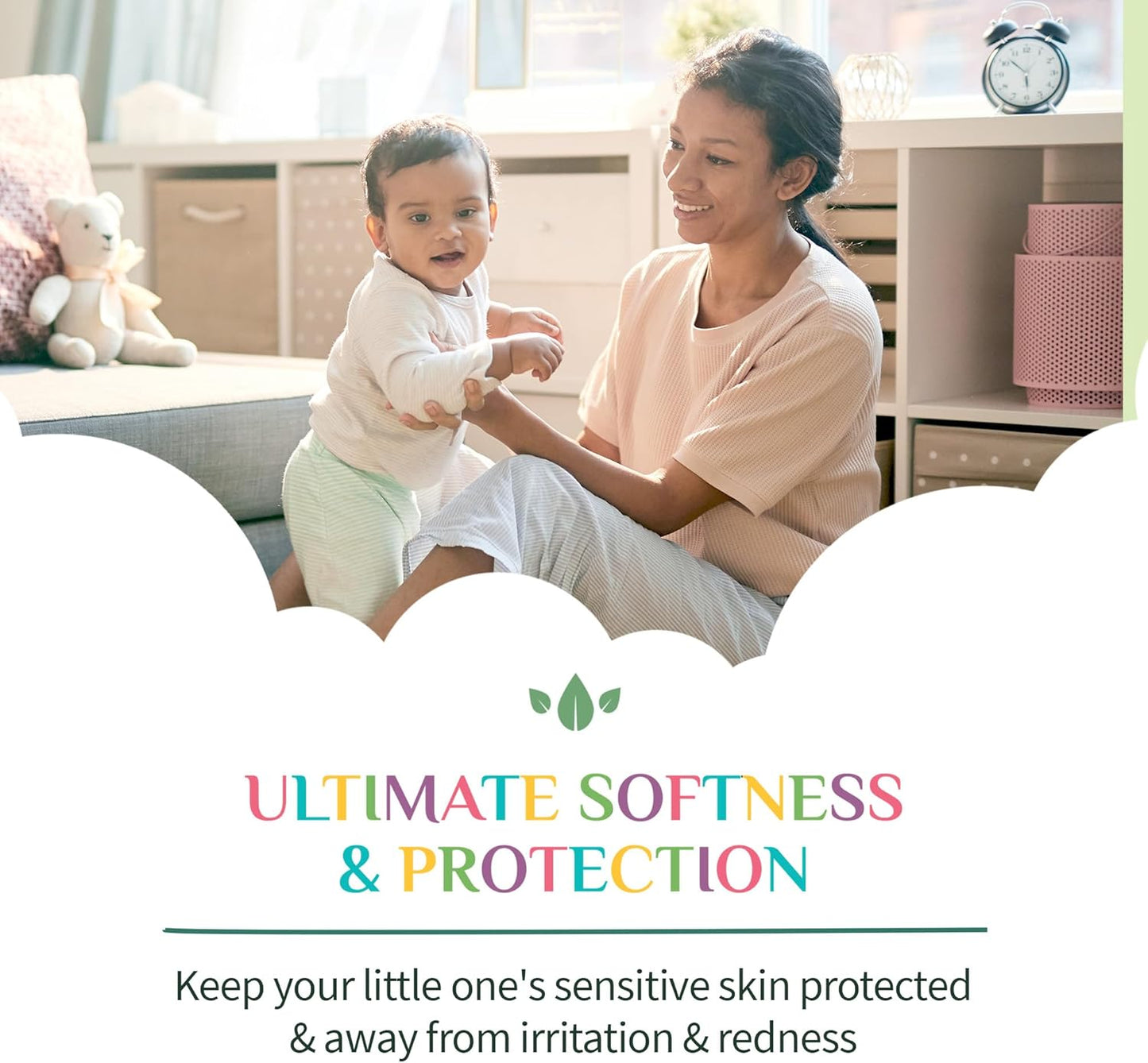 Organyc 100% Certified Organic Cotton Baby Diaper Liner for Sensitive Skin, Fits All Brands and Sizes Diapers Except New Born, 20 Count