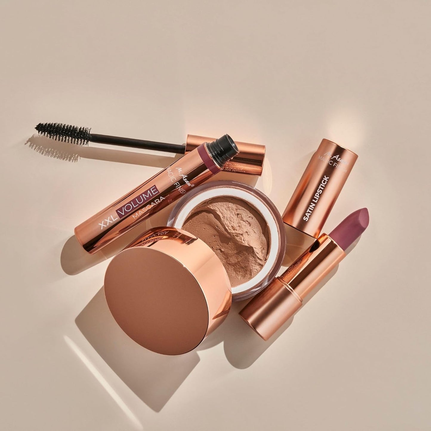 M. Asam MAGIC FINISH Volume & Repair Lip Balm Vintage-Cherry (0.11 oz) - Lip balm for delicate shine & more volume with plumping & nourishing vitamin E & shea butter