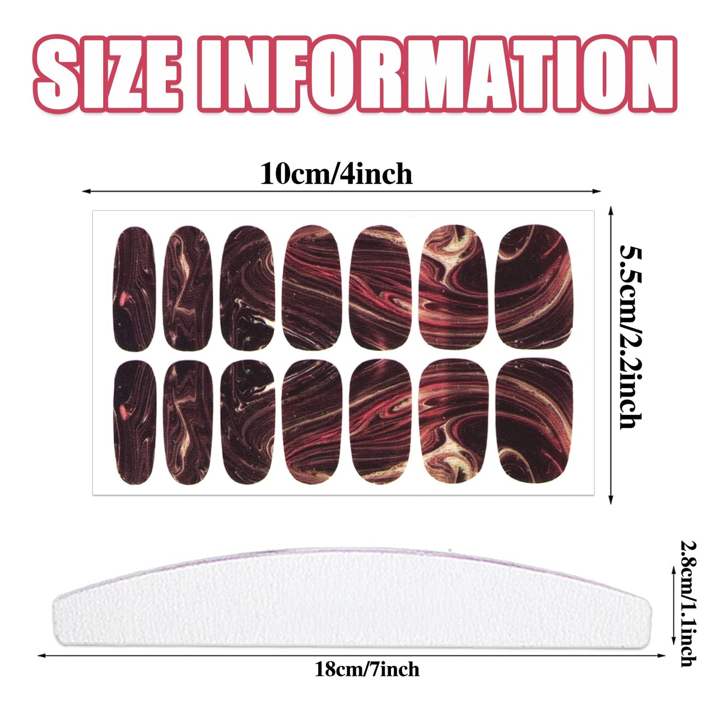 WOKOTO 20 Sheets Halloween Nail Polish Strips, Black Gradient Nail Stickers Full Wraps Kit with Nail File - Pumpkin, Bat, Ghost, Witch, Spider Halloween Nail Polish Stickers for Women Girls