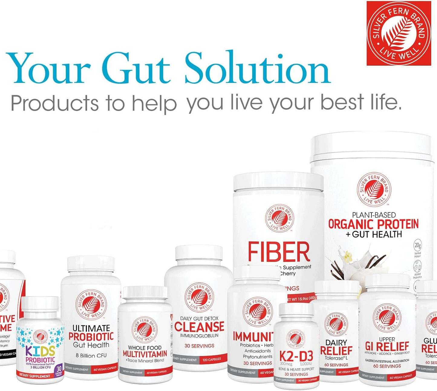 Silver Fern Stress Complex Supplement - with Caffeine - Sleep, Worry, Mood & More - with Saffron Supplements, L-Theanine Supplement, and Myo-inositol - Natural Stress Relief Supplements - 30 Servings