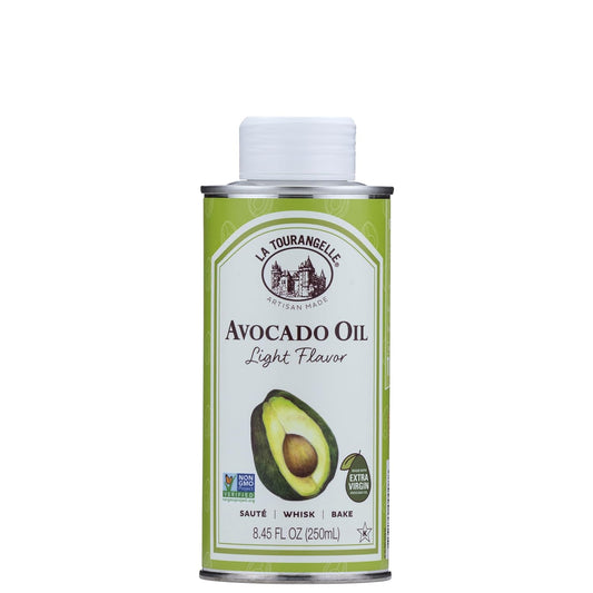 La Tourangelle, Avocado Oil, Handcrafted from Premium Avocados, Great for Cooking, as Butter Substitute, and for Skin and Hair, 8.45 fl oz