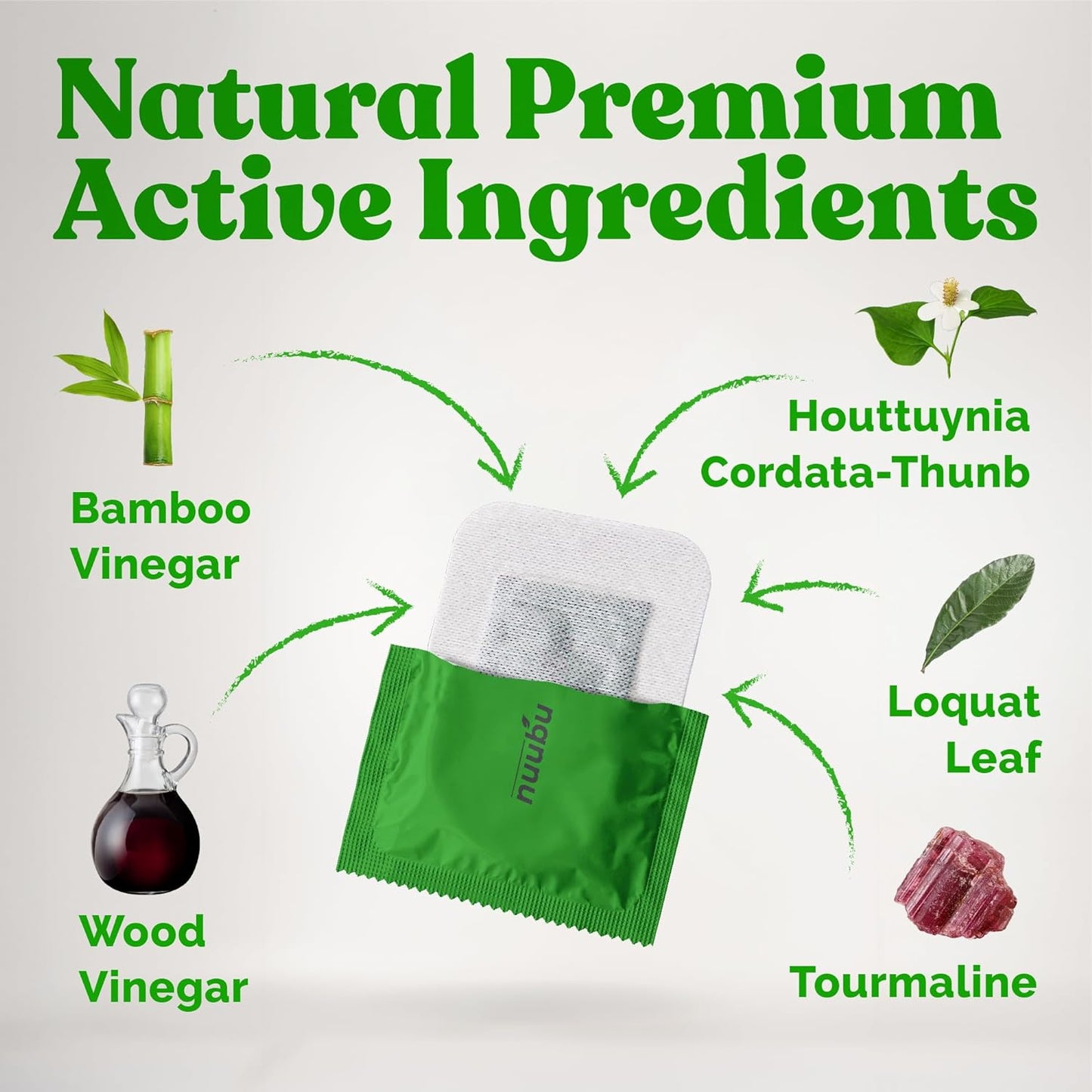 Nuubu | Deep Cleansing Foot Pads for Better Sleep & Foot Care | Premium Japanese Organic Feet Pads with Ginger Powder (Pack of 1 | 10 Pc)