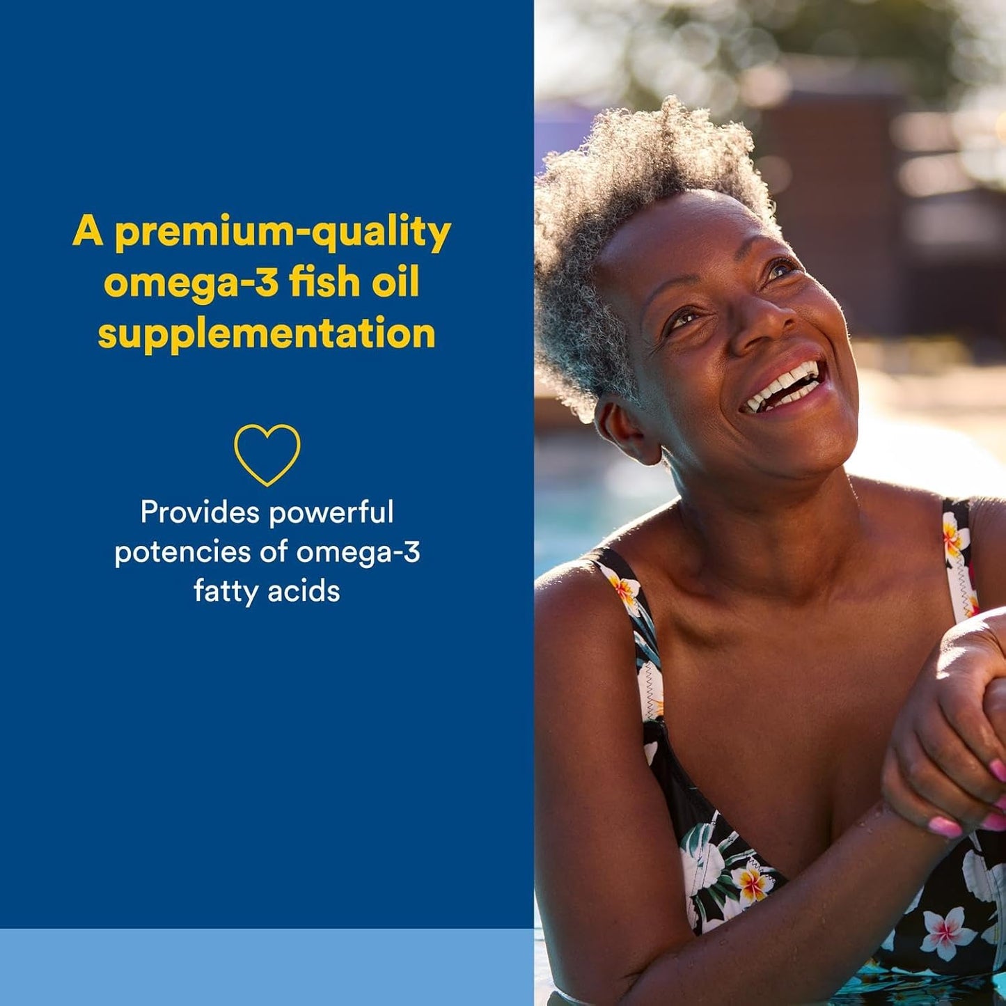 Natural Factors RxOmega-3, Natural Support for Heart Health with DHA and EPA, Daily Dietary Supplement, 120 Softgels