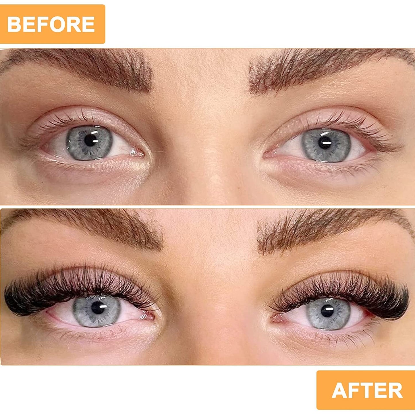 B&Qaugen Lash Clusters 30D 50D-D-9-16MIX LASH Individual Lashes 280 False Eyelash 9-16MIX Extensions Cluster DIY at Home (30D 50D,D-9-16MIX)
