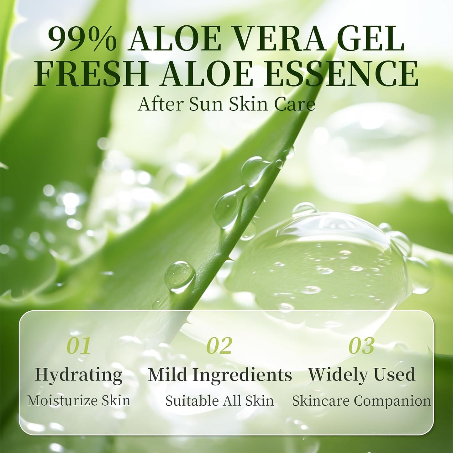 200 Pack Bulk Aloe Vera Gel, 99% Pure Aloe Vera Gel for Face, Hair, Sunburn Relief, Moisturizing Aloe Gel for After Sun Skin Care Relief, Portable Travel Size Aloe Gel Suitable for All Skin Types