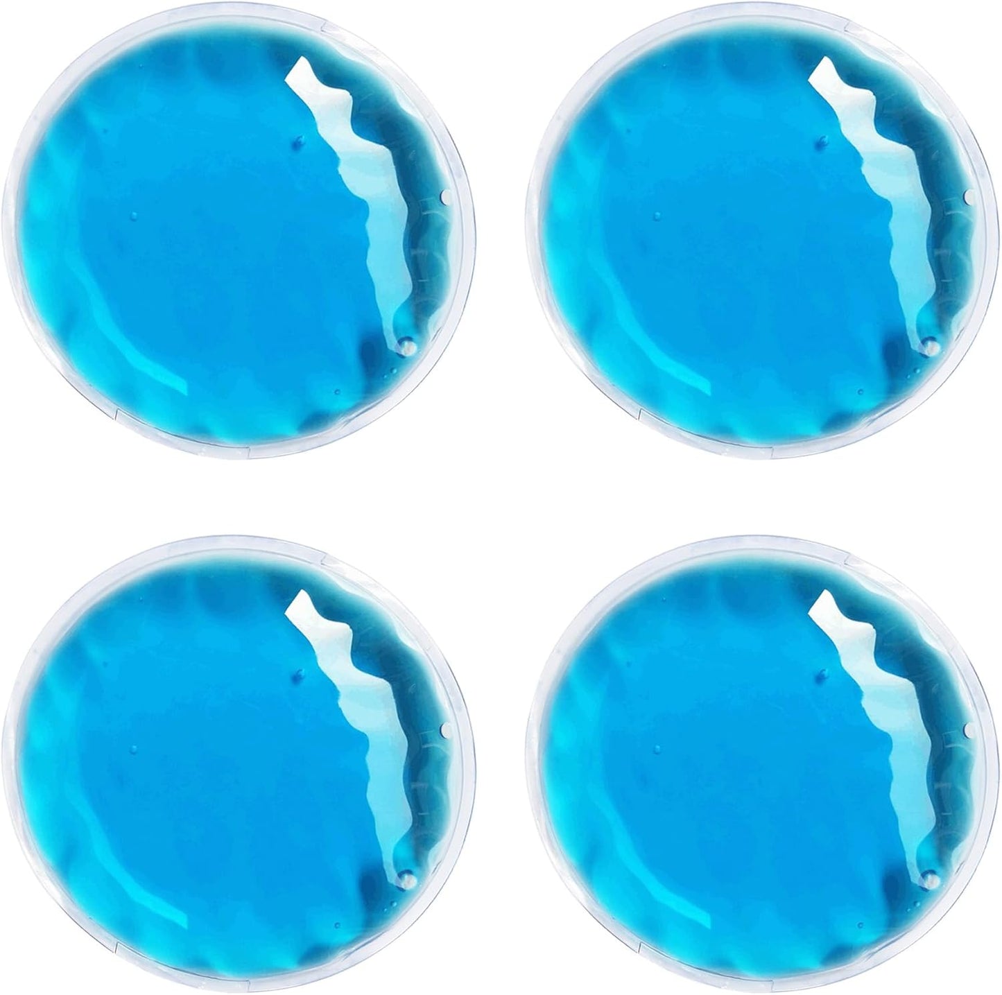 Ice Eye Patches for Puffy Eyes, Cooling Medical Eye Patch Pad Gel Pack Cover Eyepatch Cold Hot Therapy Eye Bags Dark Circles After Surgery Adult Kid (4 PCS)