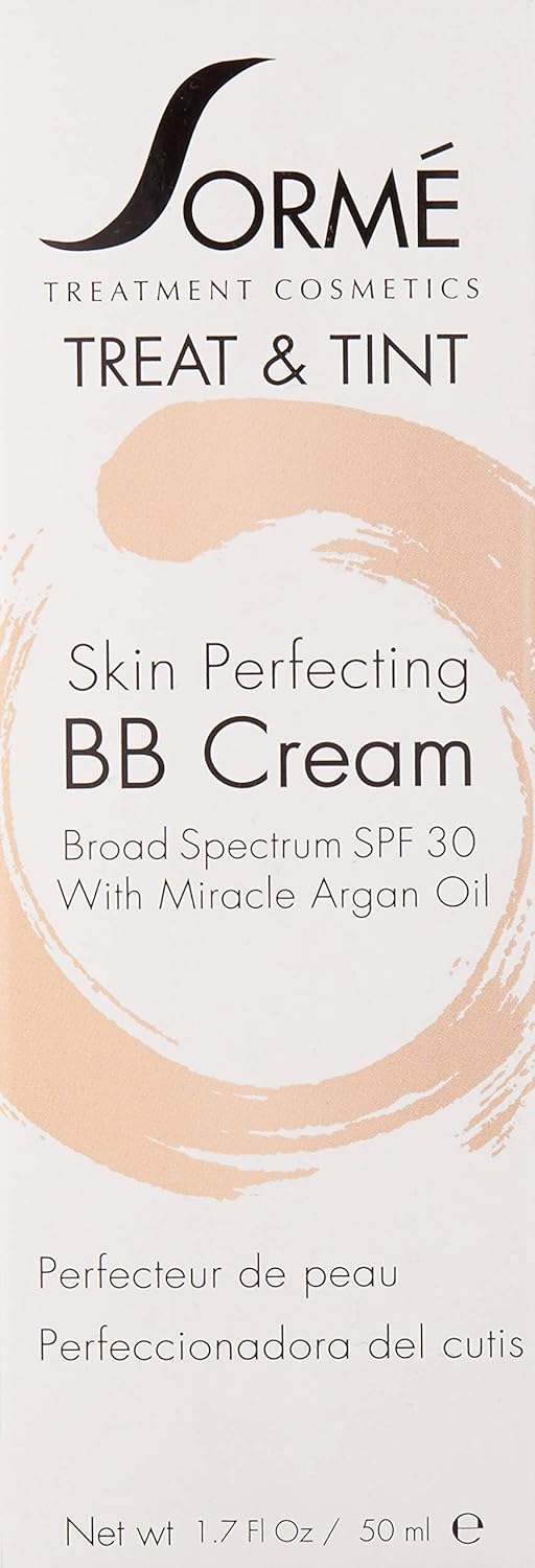 Sorme Cosmetics Treat and Tint BB Cream, Light Honey, 1.7 Ounce
