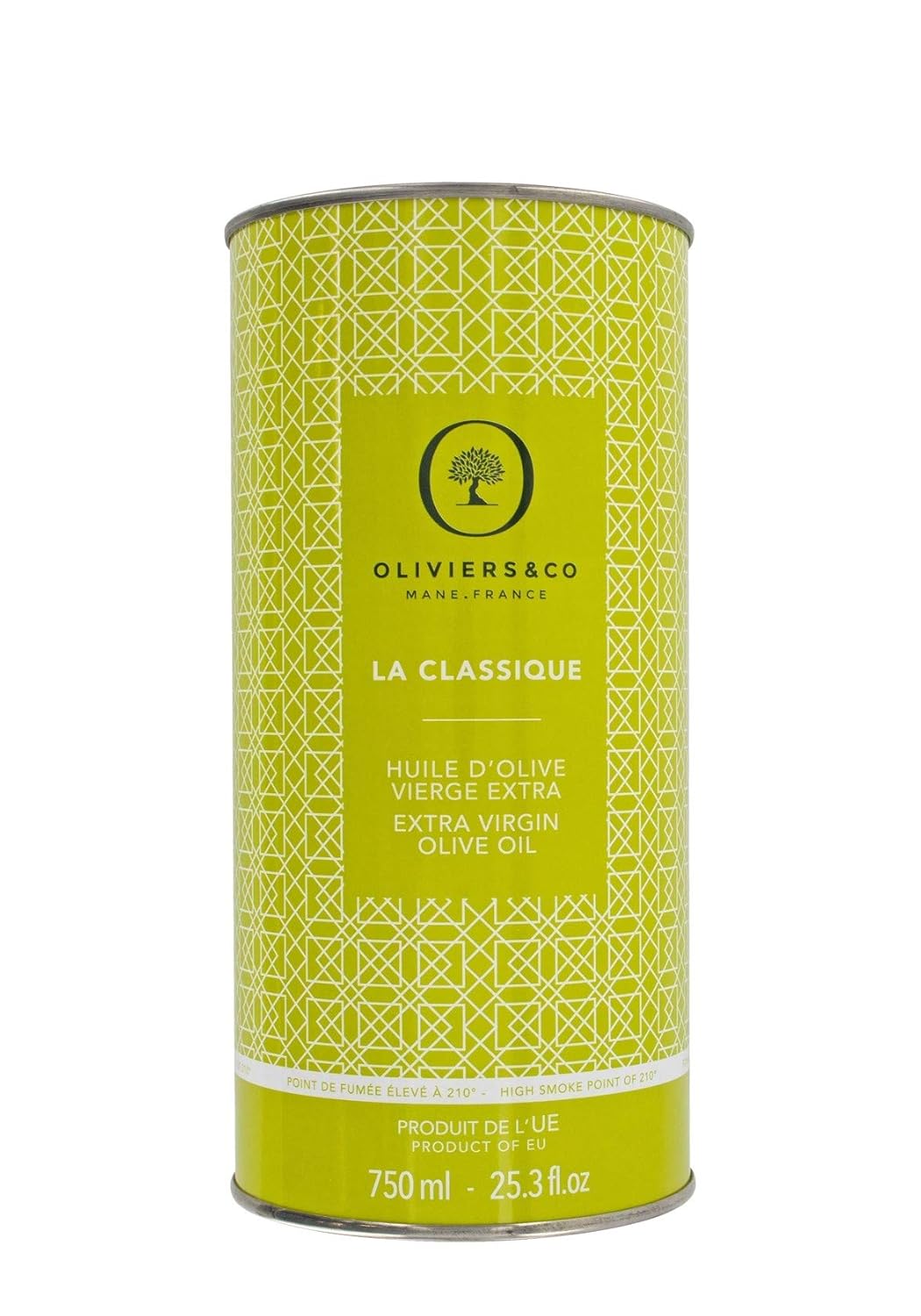 La Classique Extra Virgin Olive Oil by Oliviers&Co – Cold-Pressed Spanish EVOO | 100% Picual Olives | High in Polyphenols | Balanced, Smooth Flavor | All-Purpose Cooking Oil | 750 ml Tin