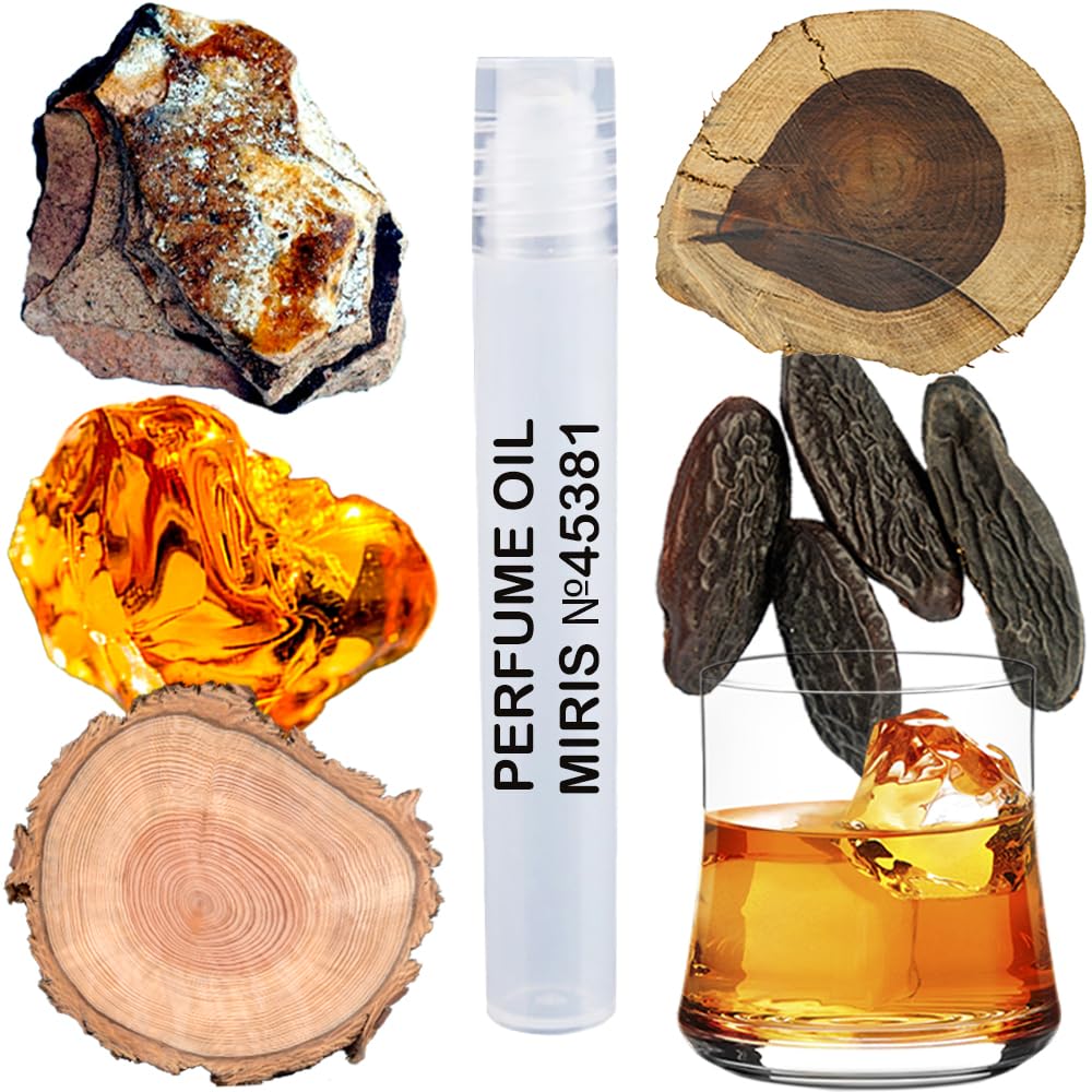 MIRIS Perfume Oil No. 45381, Inspired by Tragedy Lord George, Long-Lasting Men Roll-On, Rollerball 0.34 Fl Oz / 10 ml