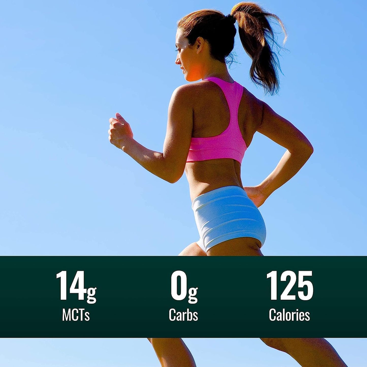 Natural Force Organic MCT Oil – Pure Glass Bottle – Made from 100% Cold Pressed Virgin Coconut Oil + Certified Keto, Paleo, Kosher, Vegan & Non-GMO – Lab Tested for Quality and Purity - 16 Ounce