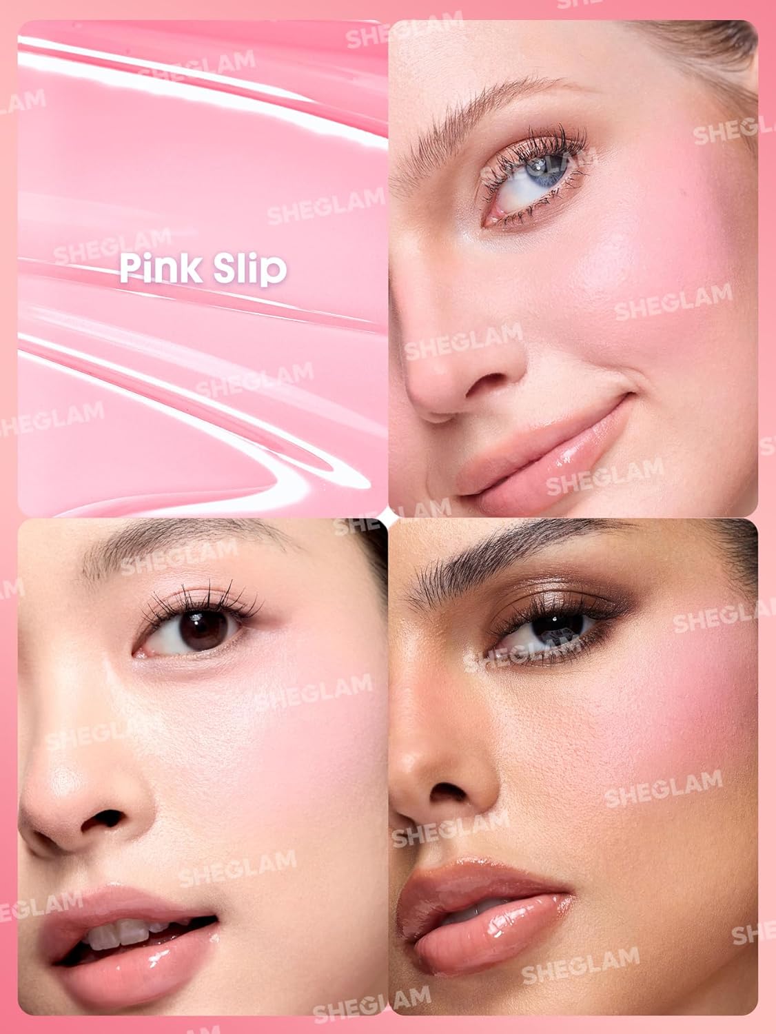 SHEGLAM Color Bloom Liquid Blush-Pink Slip