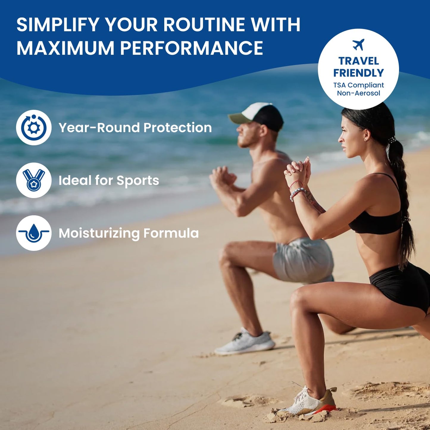 BU SPF 30 Sunscreen Spray for Face and Body, Non Aerosol Spray, TSA Travel Size Sunblock, Clear, Non Greasy, Water Resistant, White Sage 1 oz