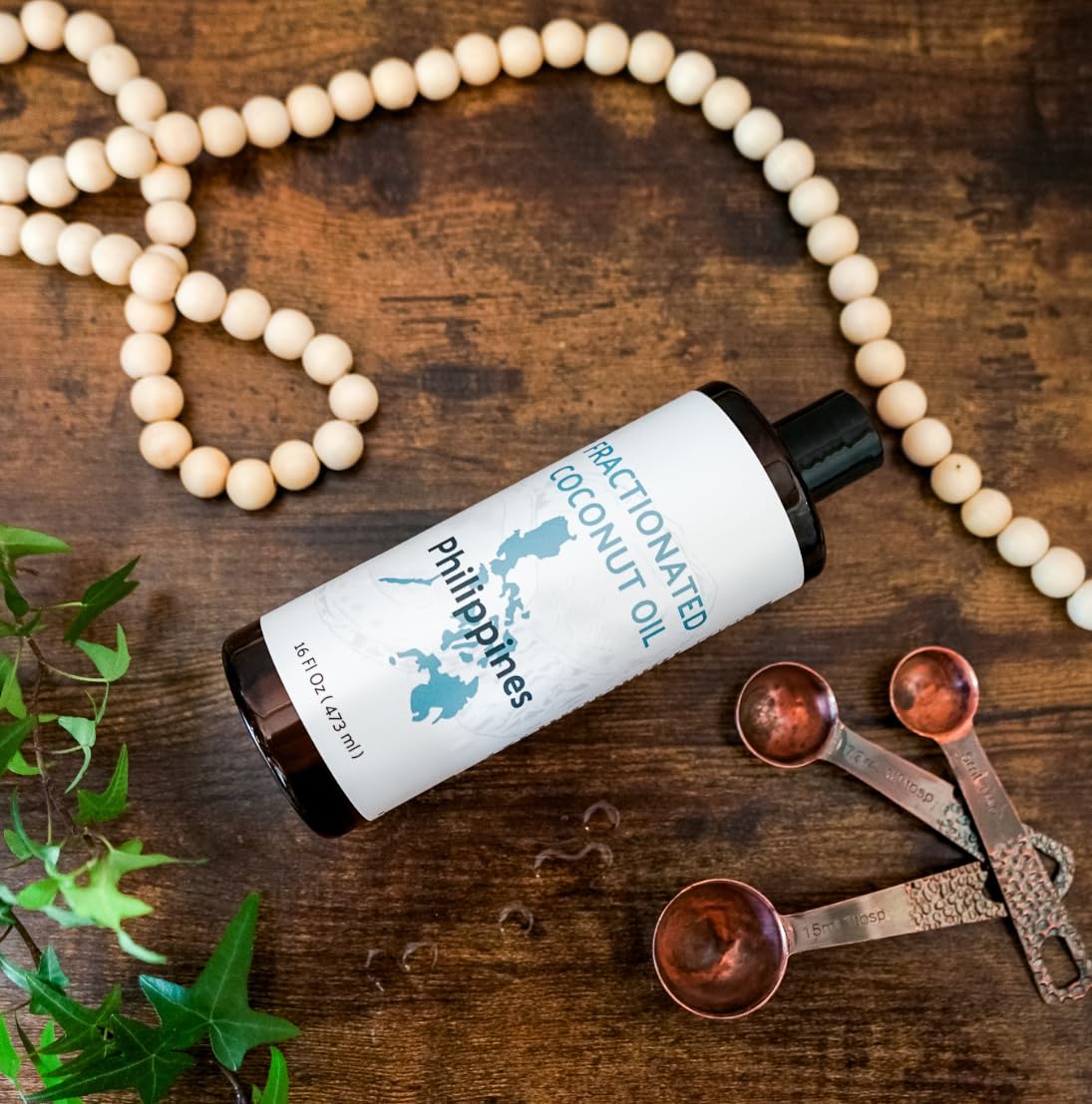 Fractionated Coconut Oil - Sourced Directly from our Farm Partner in the Philippines - Carrier Oil for Diluting Essential Oils, Body, Hair, and Skin Moisturizer - (4Gallons)