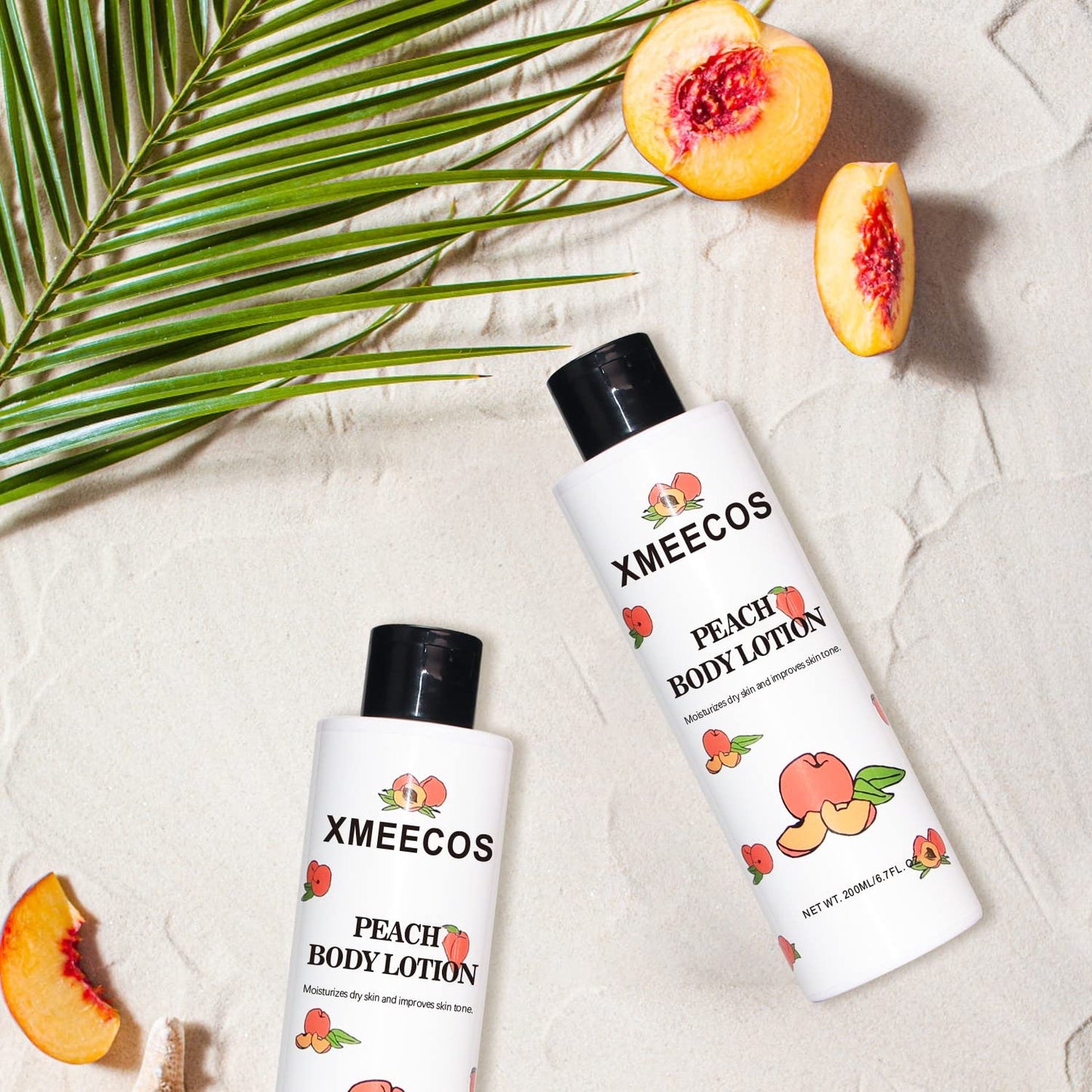 Peach Body Lotion Moisturizes Dry Skin Hydrating Improve Skin Tone| Brightening| Mild| Lightweight