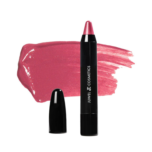 Juwel Cosmetics Retractable Lip Crayon, High Shine Long Lasting Lip Liner with Vitamins C & E, Shea & Cocoa Butter, Ultra Smooth Full Coverage Lipstick with Antioxidant Protection, Capri