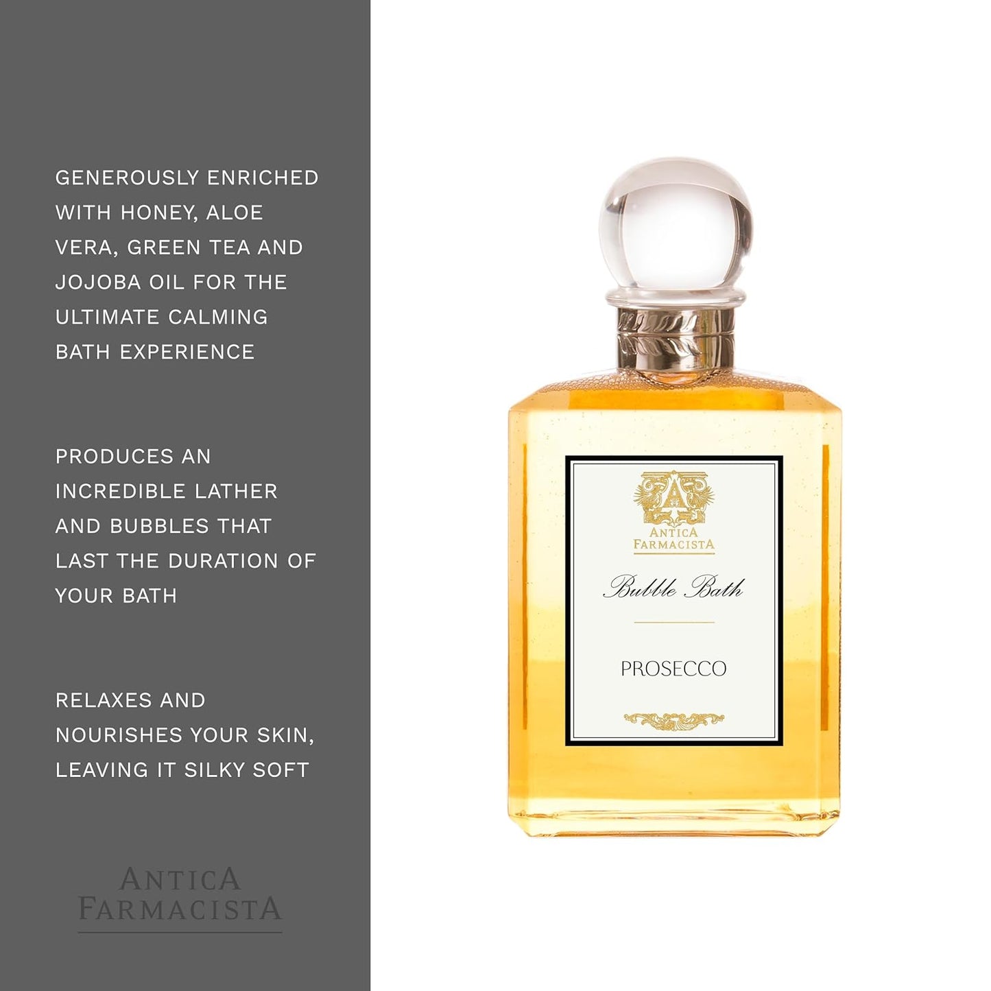 Antica Farmacista Bubble Bath, Prosecco, 15.8 fl. oz.