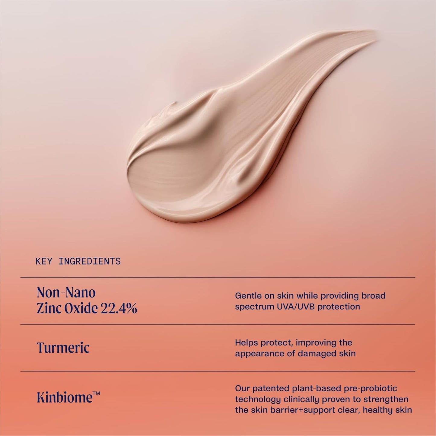 Kinship Zinc Oxide Mineral Sunscreen for Face Self Reflect SPF 32 | Vegan, Reef Safe, Non Toxic Eczema Sunscreen for Sensitive Skin | Sunblock Face Moisturizer with SPF (1.75 oz)