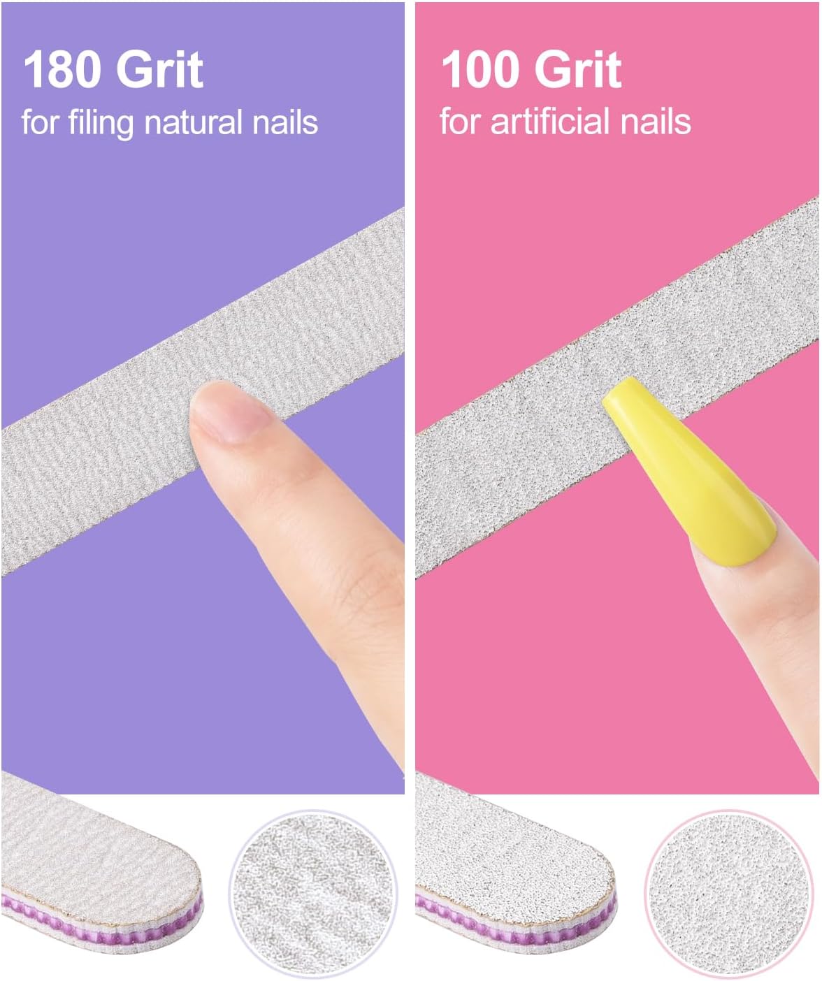 MORGLES Cuticle Remover Kit, 100/180 Nail File and Nail Buffer Blocks, 1 Pcs Rose Cuticle Oil and Professional Pedicure Manicure Tools, Nipper Cutter for Fingernails and Toenails