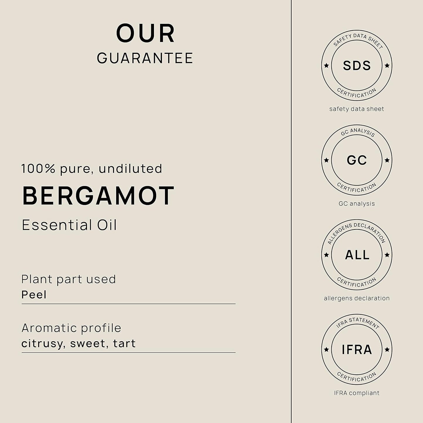 VINEVIDA Bergamot Essential Oil - Gallon Bergamot Oil Undiluted - Bulk Gallon Essential Oil for Soap Making Safe for Skin - DIY Candle Scents for Candlemaking Scents - 8 lbs Bergamot Oil 3948.87 ml