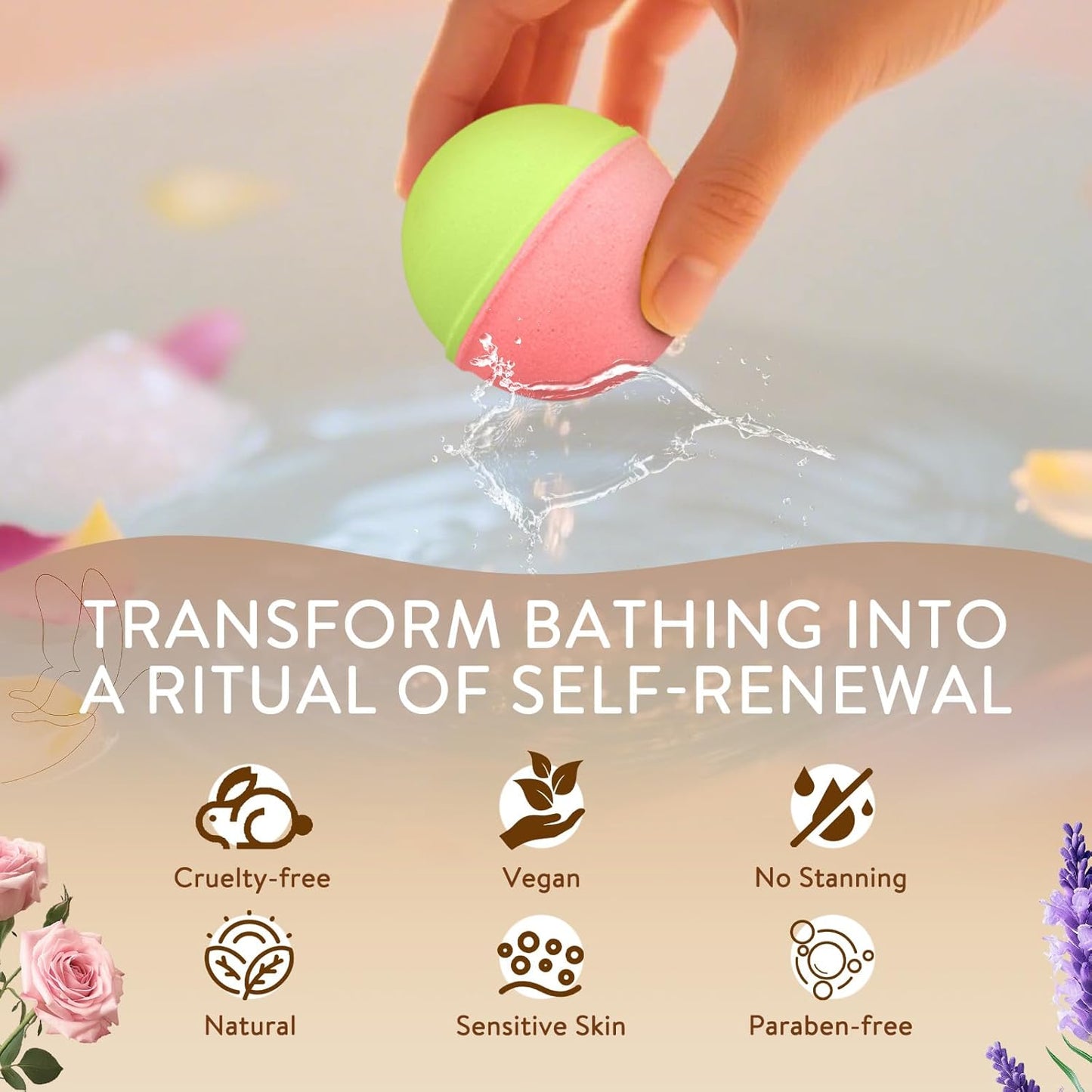 Bath Bombs for Women, 20 Pcs Natural Bath Bombs Spa Gift Set with 10 Unique Scents, Handmade Fizzies with Shea Butter for Dry Skin Moisturizing, Organic Relaxing Bubble Bath, Ideal Gift for Mom Wife