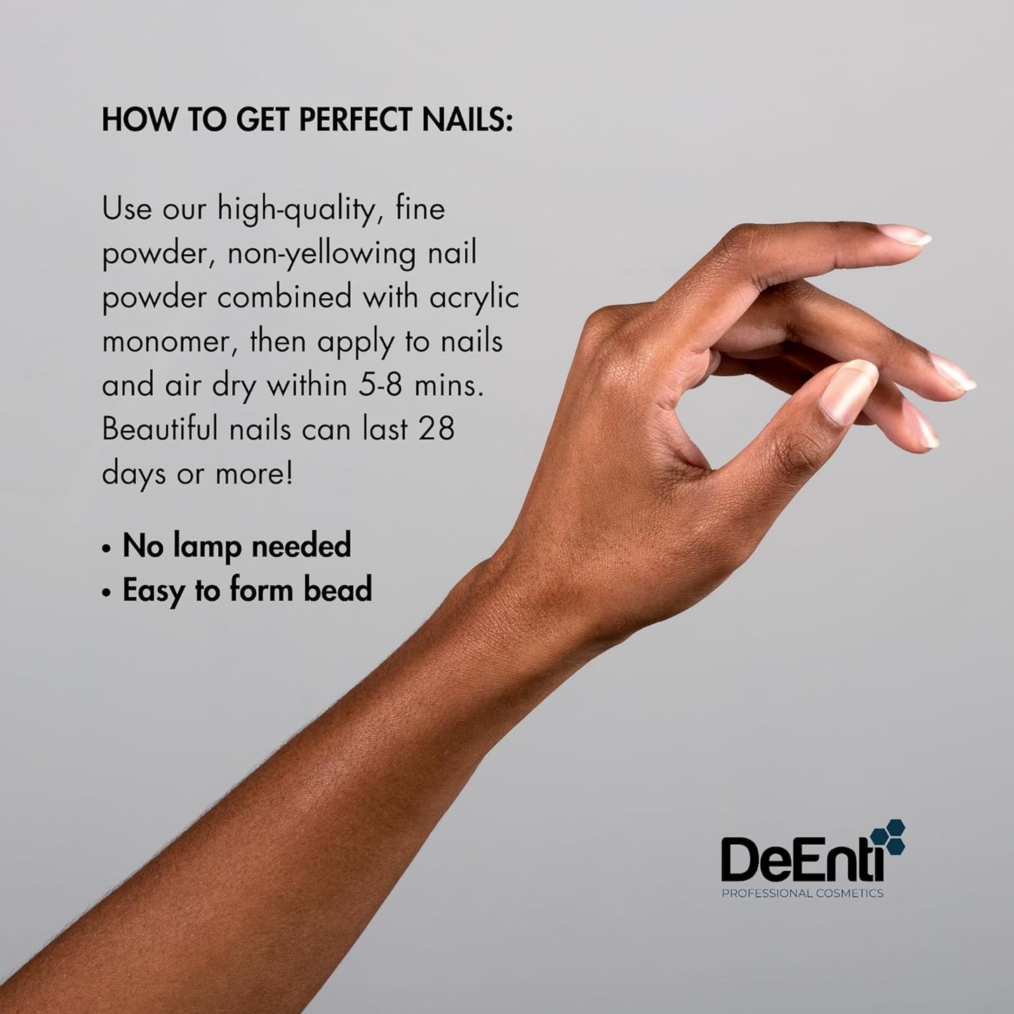 Acrylic Nail Powder, 2oz Nude Acrylic Powder Dip for Nails, Long Lasting Salon Quality, Bubble Free Professional Manicures, Fake Nails, Carving & Extensions