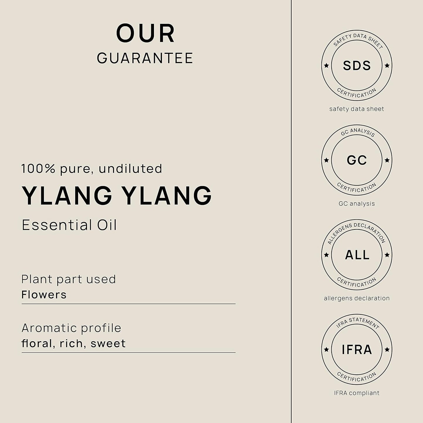 VINEVIDA Ylang Ylang Essential Oil - Gallon Ylang Ylang Oil Undiluted - Bulk Gallon Essential Oil for Soap Making Safe for Skin - DIY Candle Scents for Candlemaking Scents - 8 lbs Ylang Ylang Oil