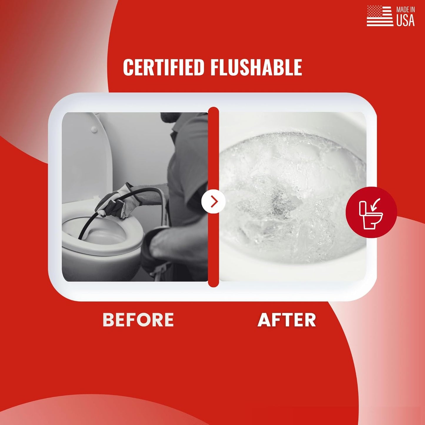 Flushable Wipes - Certified Flushable Wipes - Travel Friendly, Individually Wrapped, Plant Based Fibers, Biodegradable Unscented Wet Wipes, Infused with Soothing Aloe and Cucumber - 30 Count