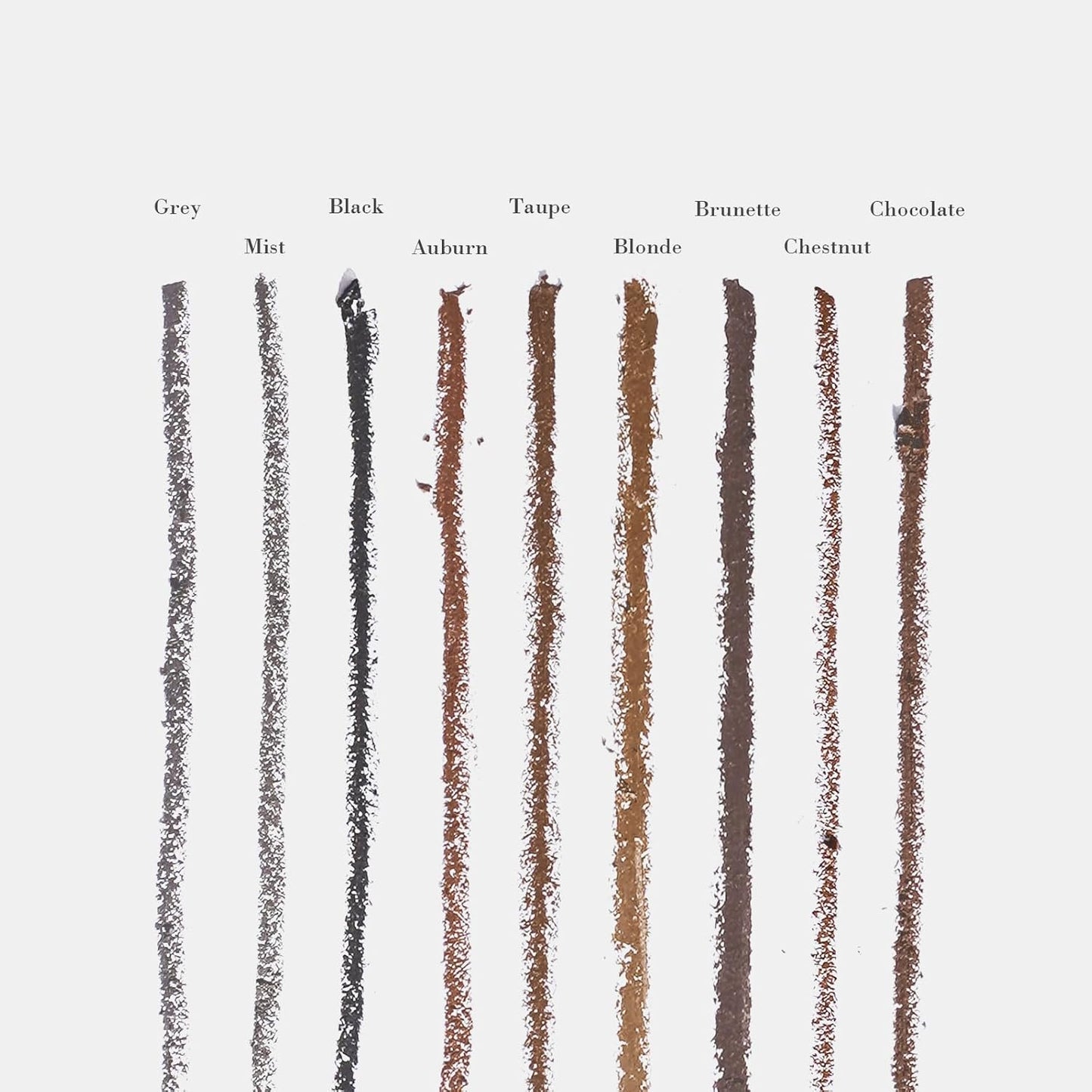 Microfilling Eyebrow Pencil Gray Brown, Automatic Brow Filler with Soft Spoolie Brush, Waterproof Eye Brow Defination Pen, Create Natural Fluffy Brows, Long lasting, Durable, Brunette, YES.EYE DO