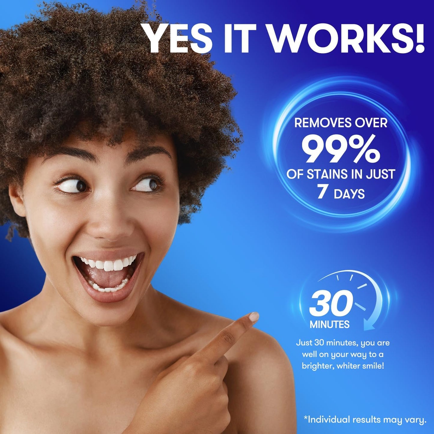 MySmile Teeth Whitening Strips 14 Treatments Kit, Hydroxyapatite-Infuse White Strips, Non-Sensitive Teeth Whitening with Soothing Natural Ingredients, Enamel-Safe, Residue-Free, Non-Slip(28 Count)