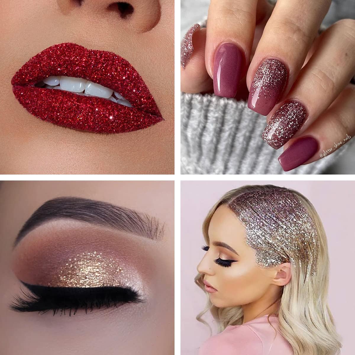 Holographic Fine Glitter, 100g/3.5oz Extra Fine Glitters Powder Packs for Resin, Craft Glitter for Tumblers Candle Slime Making, Festival Body Face Eyeshadow Nail Glitter (Light Gold 3)