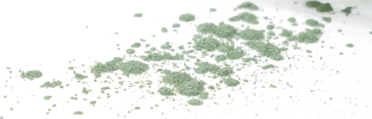 Beautiful Mint Julep Green Sparkle Single Loose Powder Eyeshadow; Vegan, Talc & Paraben Free