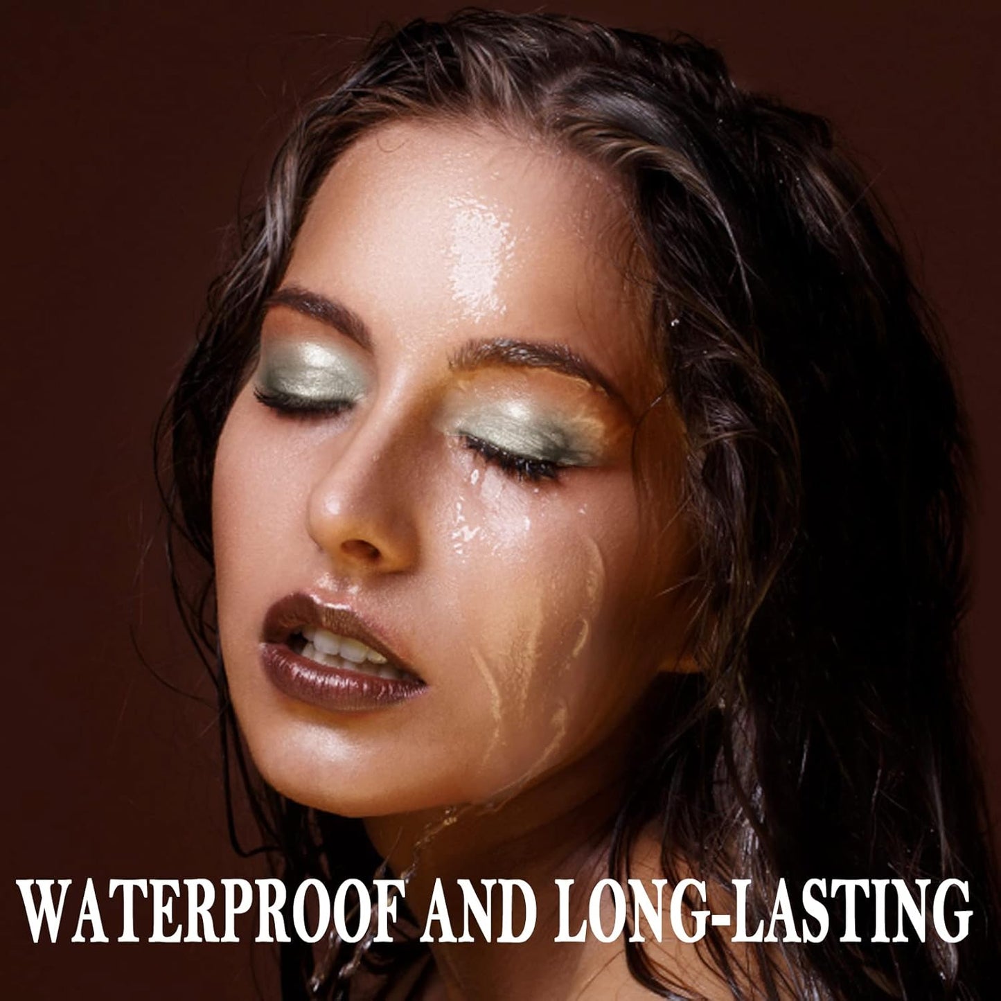 Boobeen Eyeshadow Pencil Crayon Waterproof Stick Shimmer Cream Pen - Create Glitter Eye Makeup, Easy to Use (01#)