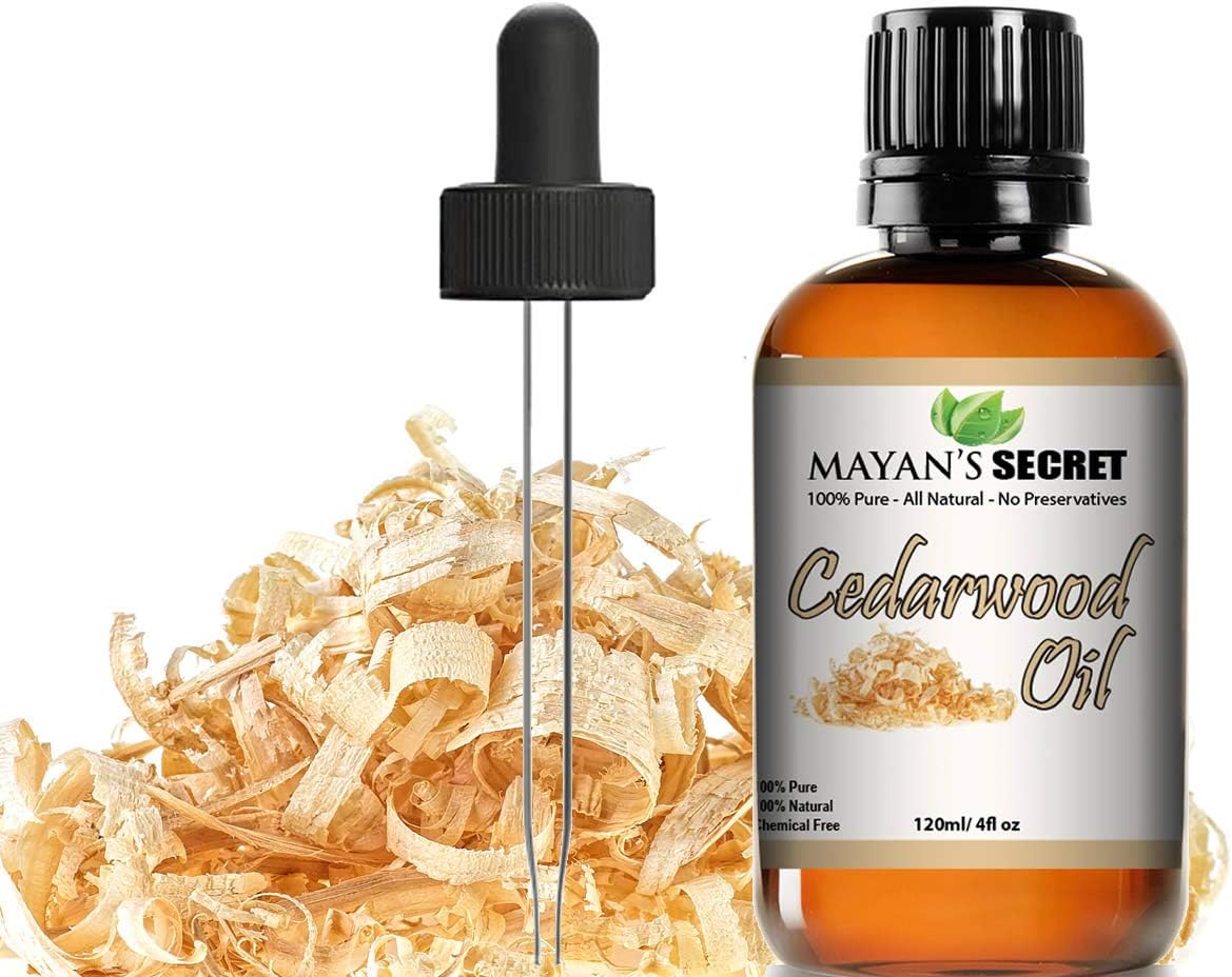 Mayan's Secret - 4oz Pure Cedarwood Essential Oil Organic - 100% Pure