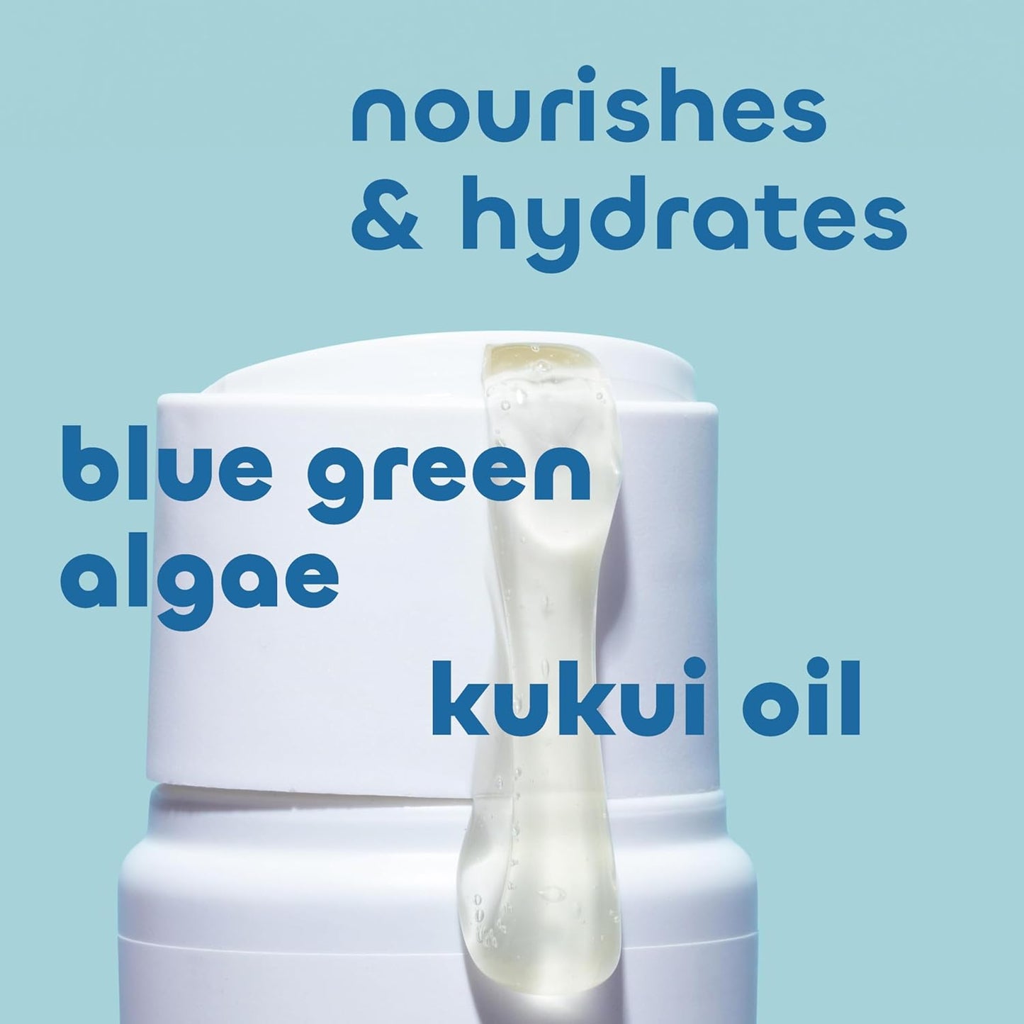 Seaweed Bath Co. Hydrate Body Wash - Unscented - Foaming Shower Gel Cleanser with Natural Ingredients - Fragrance Free and Gentle - Good For Sensitive Skin - 12 oz