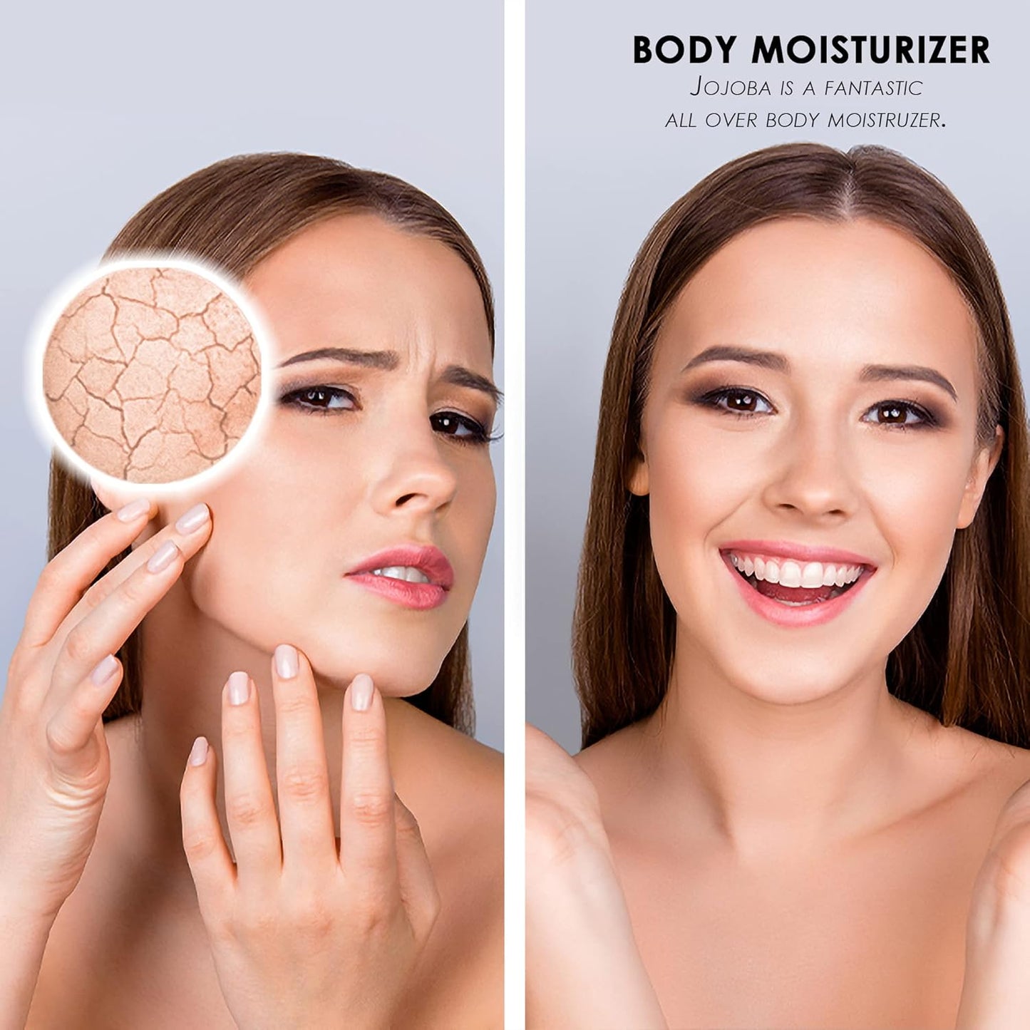 Soapeauty FRACTIONATED COCONUT OIL Cold Pressed Refined | 100% Natural Available in Bulk | Carrier for Essential Oils, Face, Skin, Hair Moisturizer, Soap Making | 24 fl oz (Pack of 2 x 12 fl oz)