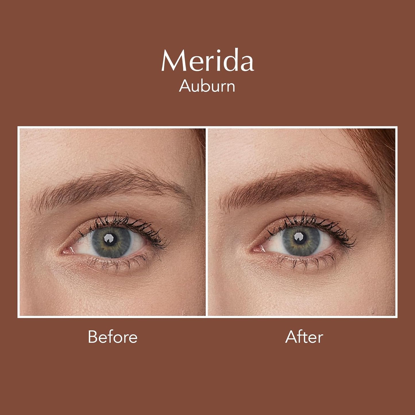 Thrive Causemetics Instant Brow Fix Semi-Permanent Eyebrow Gel, Waterproof Tinted Eye Brow Gel with Vitamin B5, Smudge-Proof, Long Lasting Definition, Vegan & Cruelty Free, Merida (Auburn)