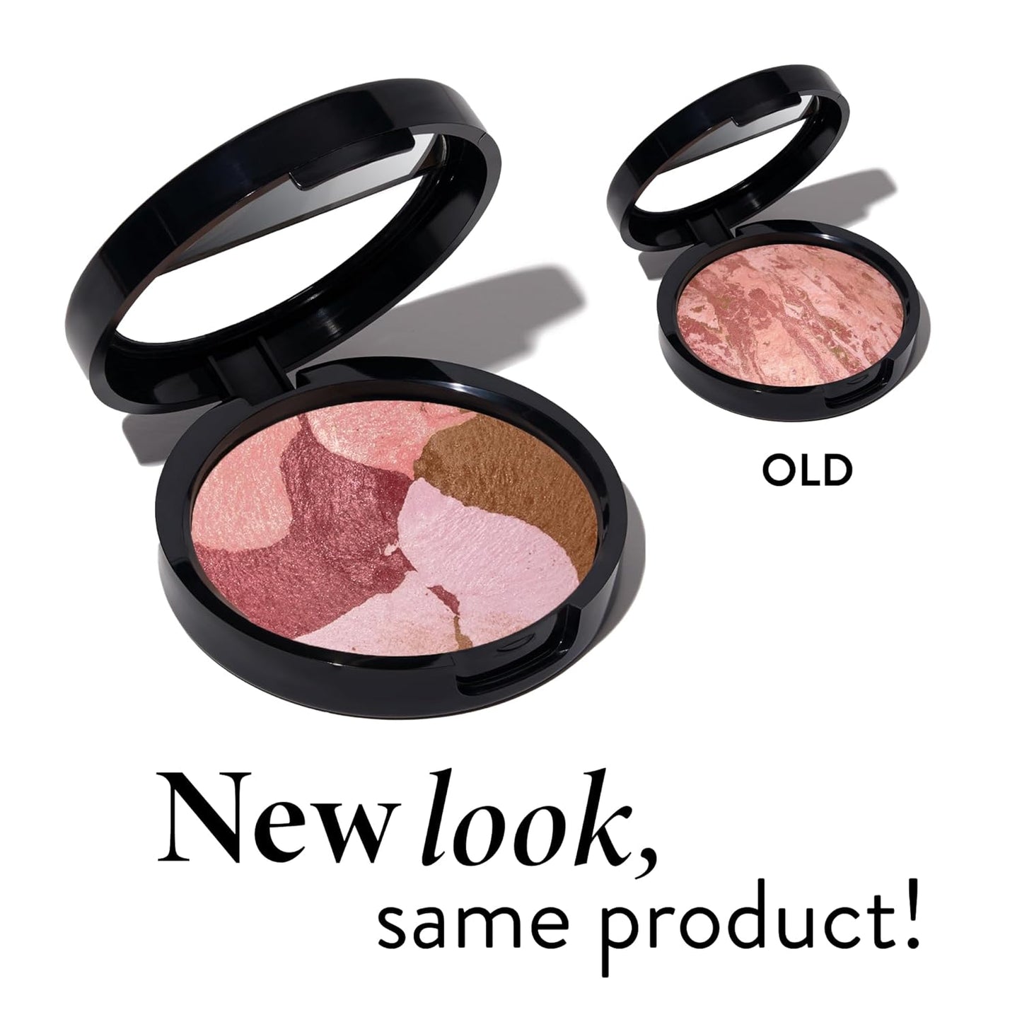 LAURA GELLER NEW YORK Baked Blush-n-Bronze Marbleized 2-in-1 Sculpting Bronzer Blush - Earthy Bronze - Contour Face with a Radiant Flush