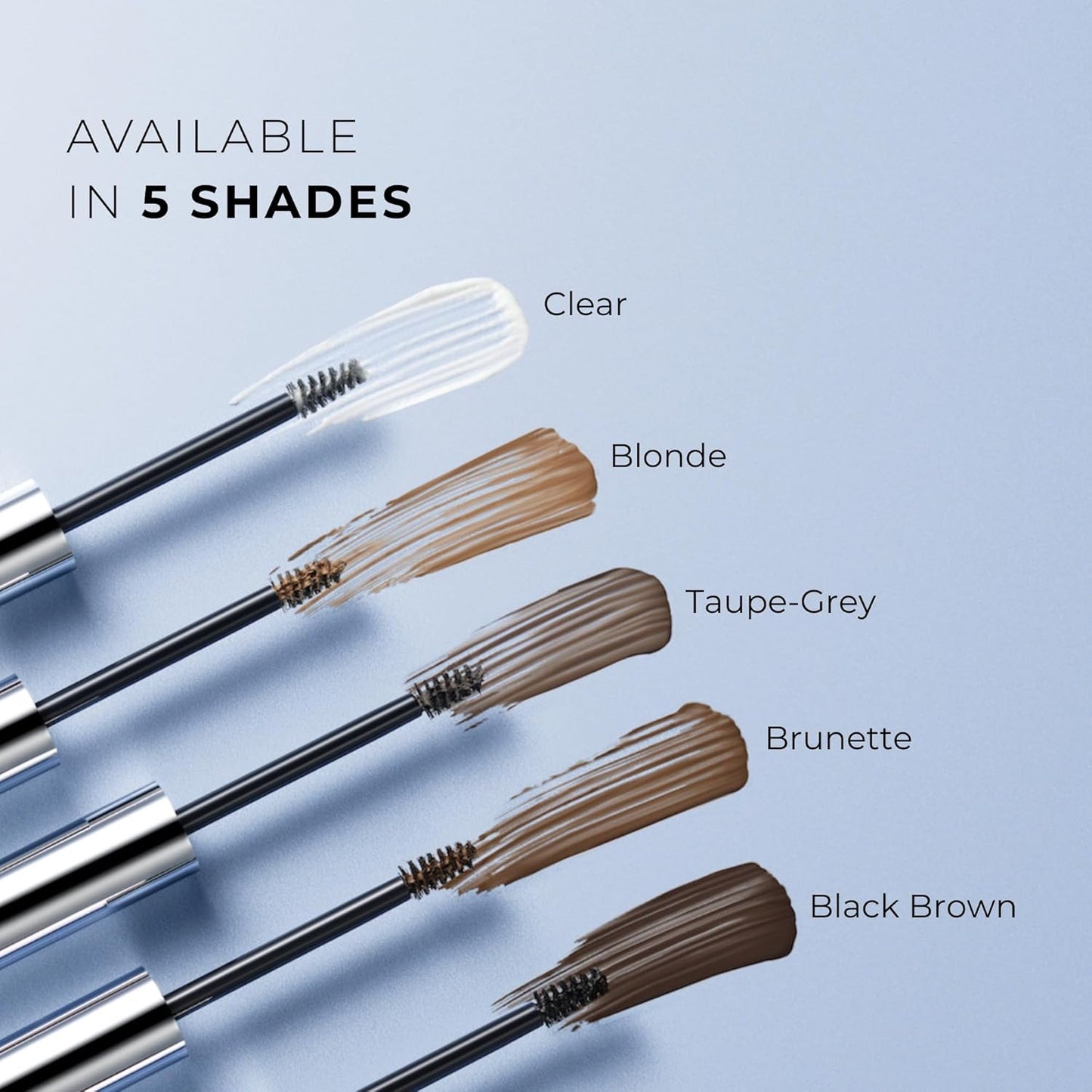 Wunderbrow Fluffy Brow Wax, 16 hour hold, Smudgeproof and Water resistant, Shade: Clear