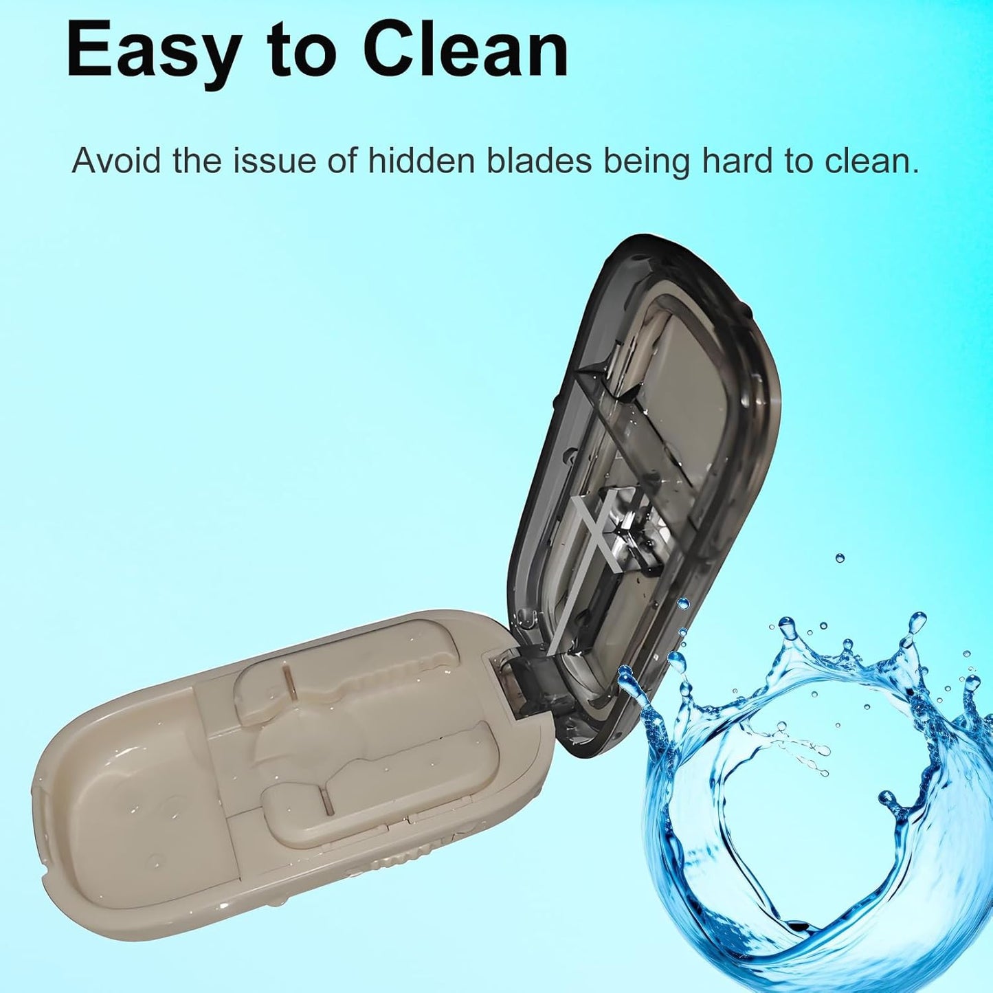 Pill Cutter for Cutting Multiple Pills, 1/2 1/4 Pill Splitter for Large, Small and Tiny Pills, with Improved Sharp Blade, Storage Organizer, Accurate Centering Alignment Device